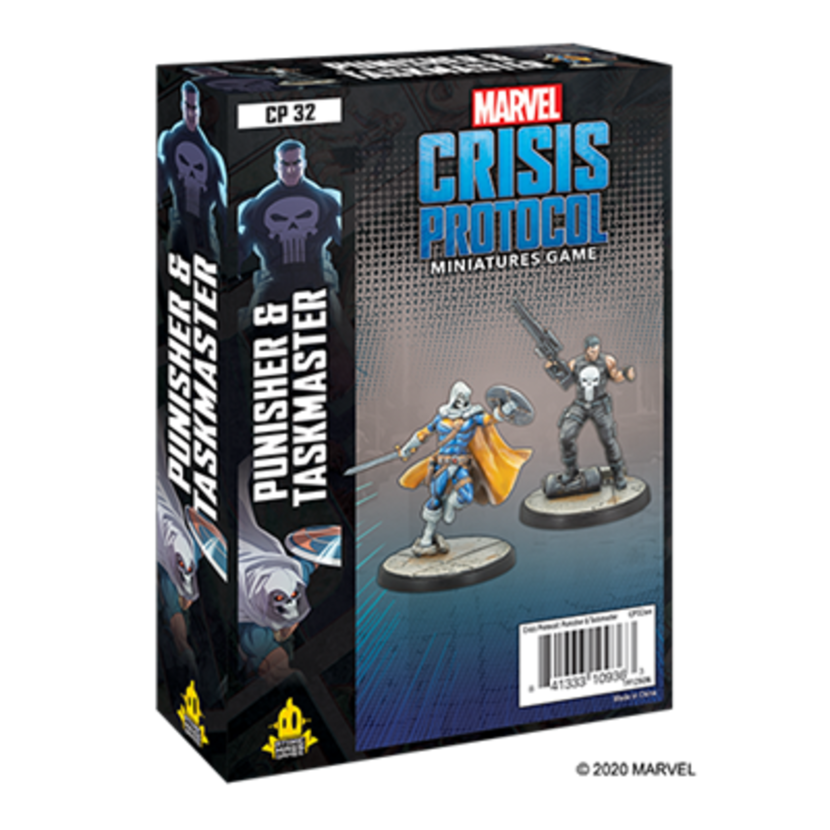 Atomic Mass Games Marvel Crisis Protocol Punisher and Taskmaster