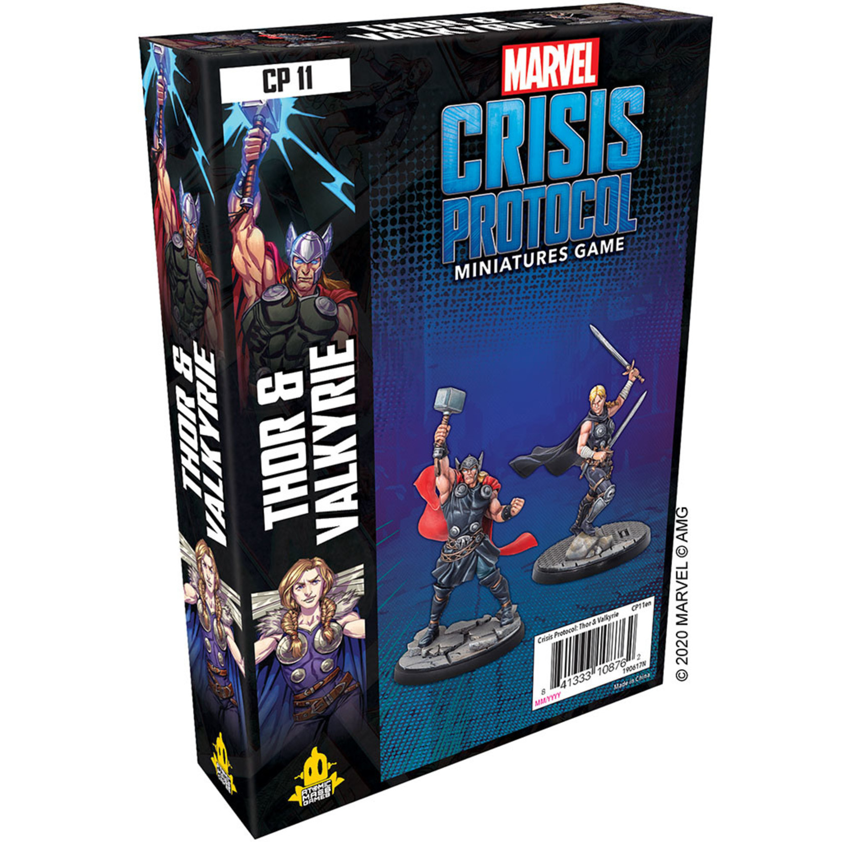 Atomic Mass Games Marvel Crisis Protocol Thor and Valkyrie Character Pack