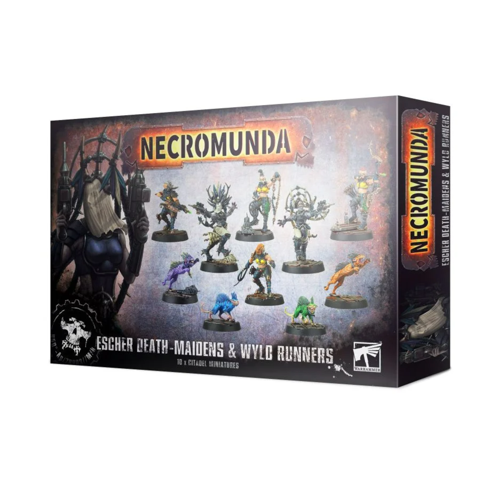 Games Workshop Necromunda Escher Death Maidens and Wyld Runners