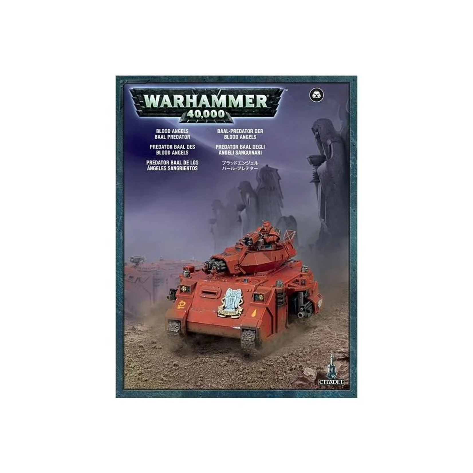 Games Workshop Warhammer 40k Space Marines Blood Angels Baal Predator