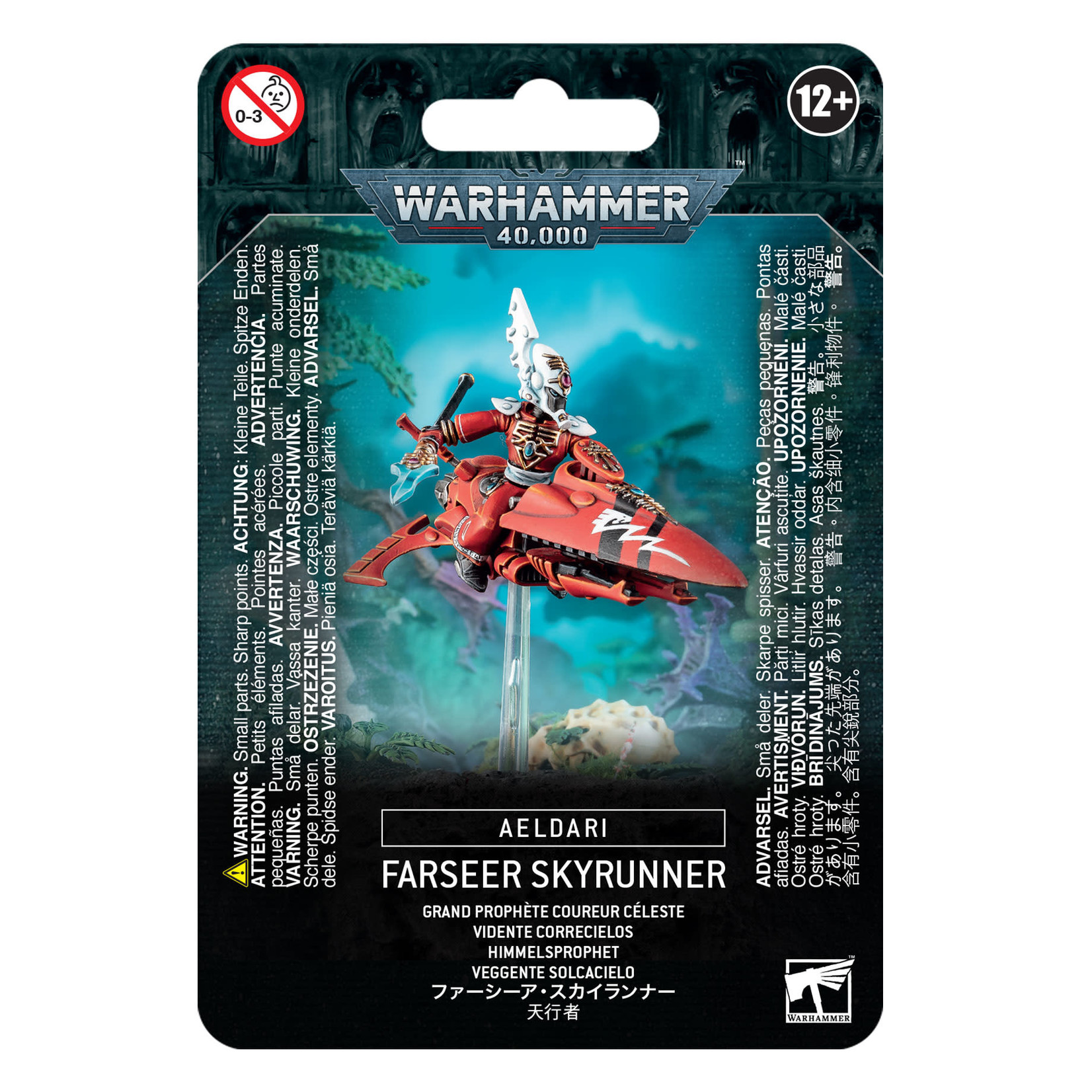 Games Workshop Warhammer 40k Xenos Aeldari Farseer Skyrunner