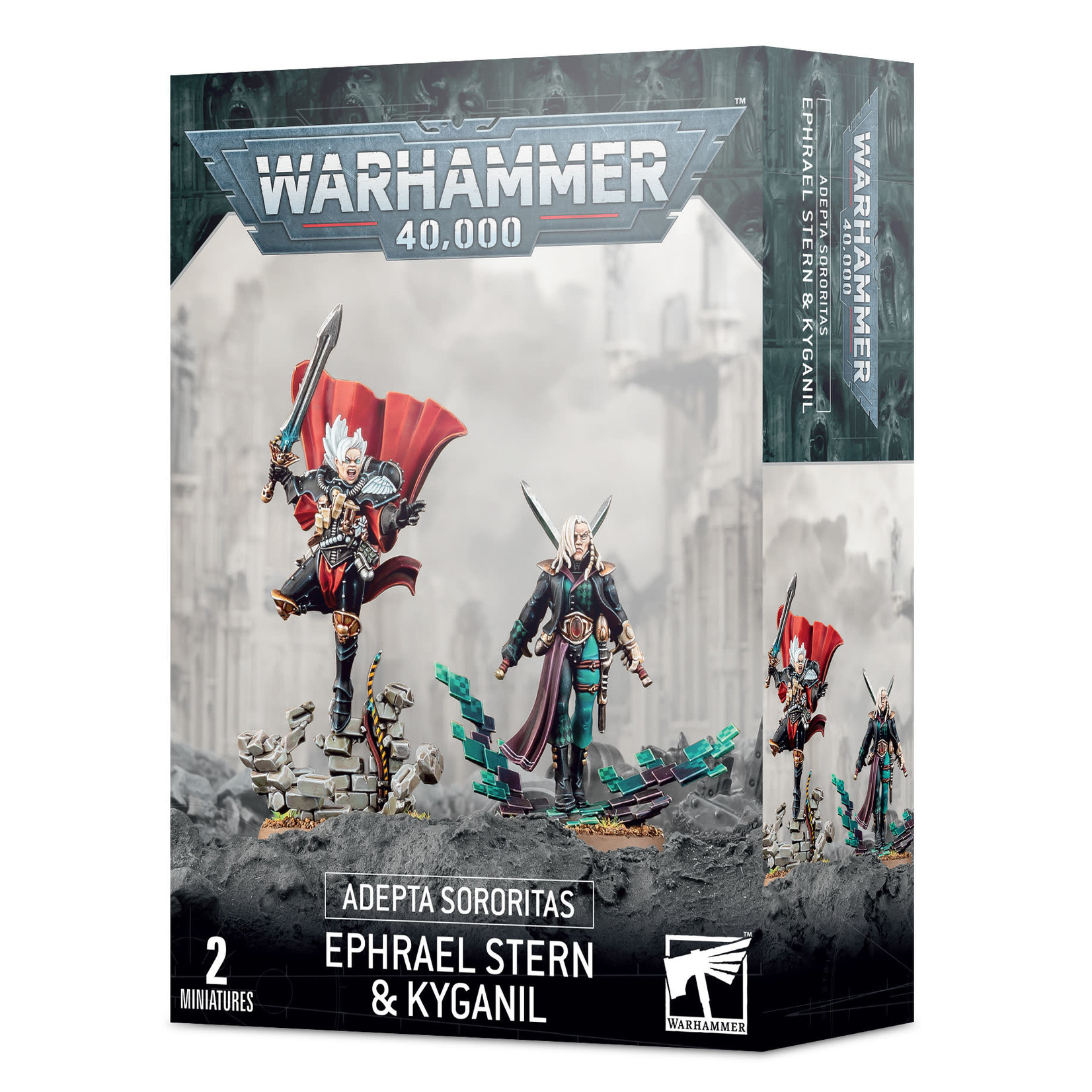 Games Workshop Warhammer 40k Imperium Adepta Sororitas Ephrael Stern and Kyganil Daemonifuge