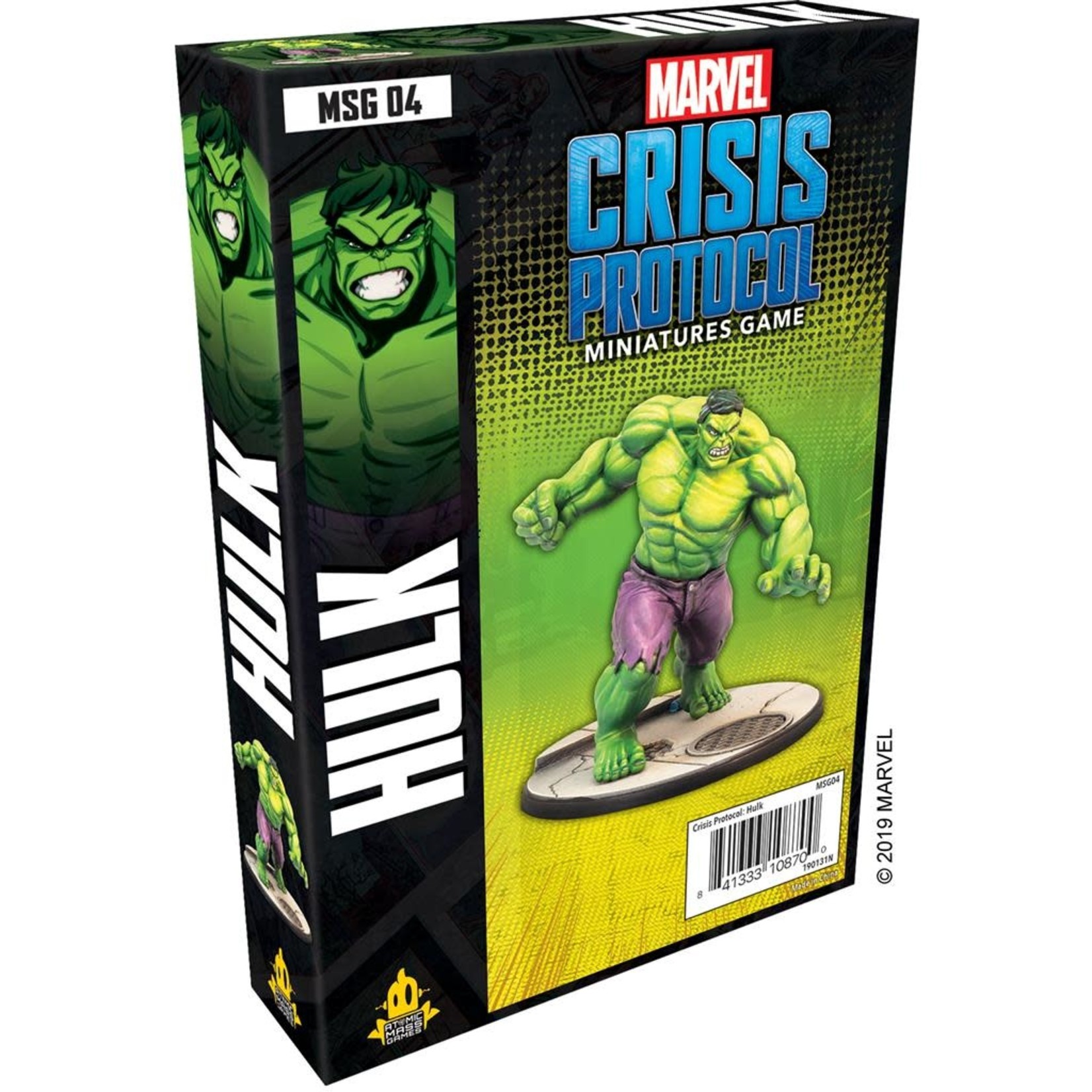 Atomic Mass Games Marvel Crisis Protocol Hulk Expansion