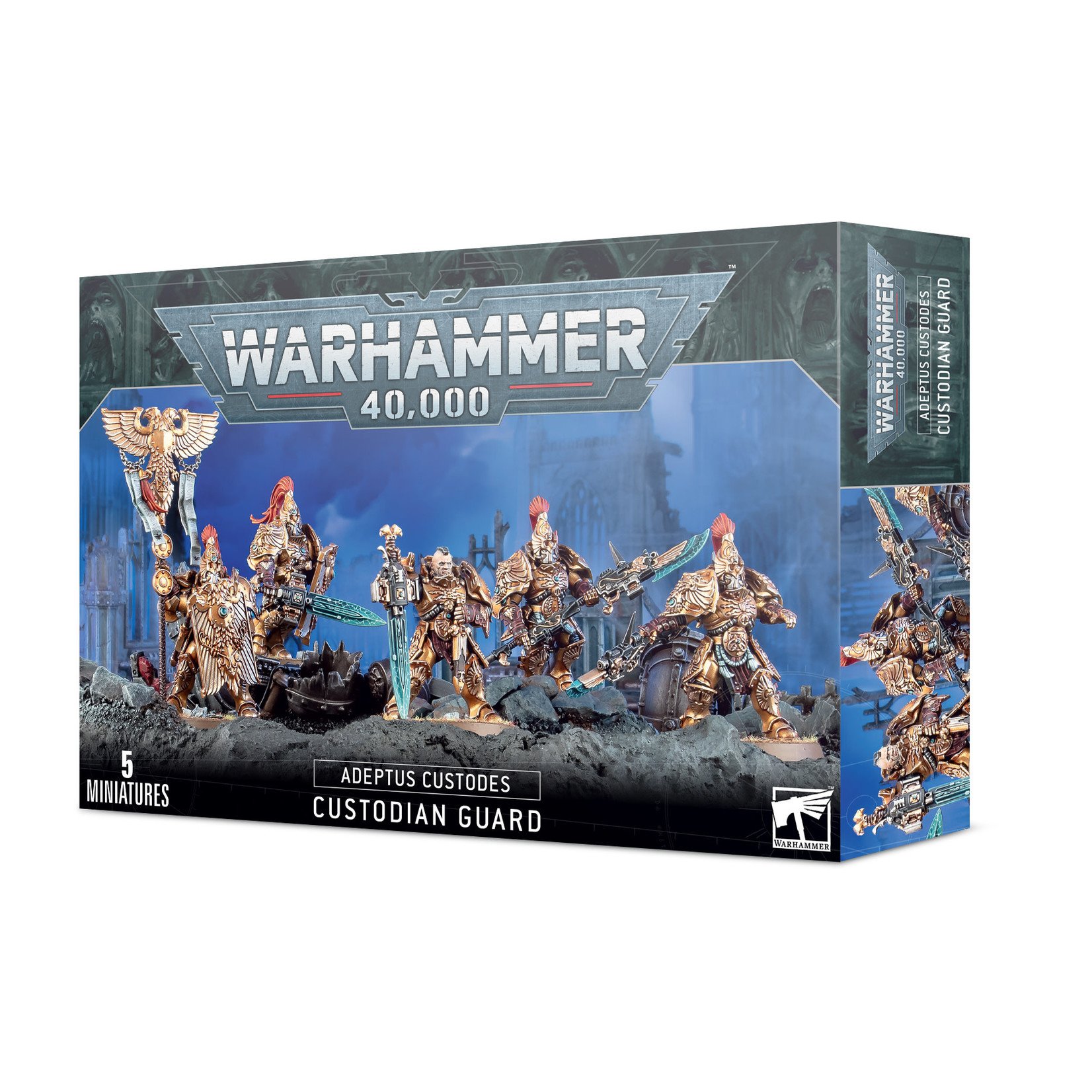Games Workshop Warhammer 40k Imperium Adeptus Custodes Custodian Guard Squad