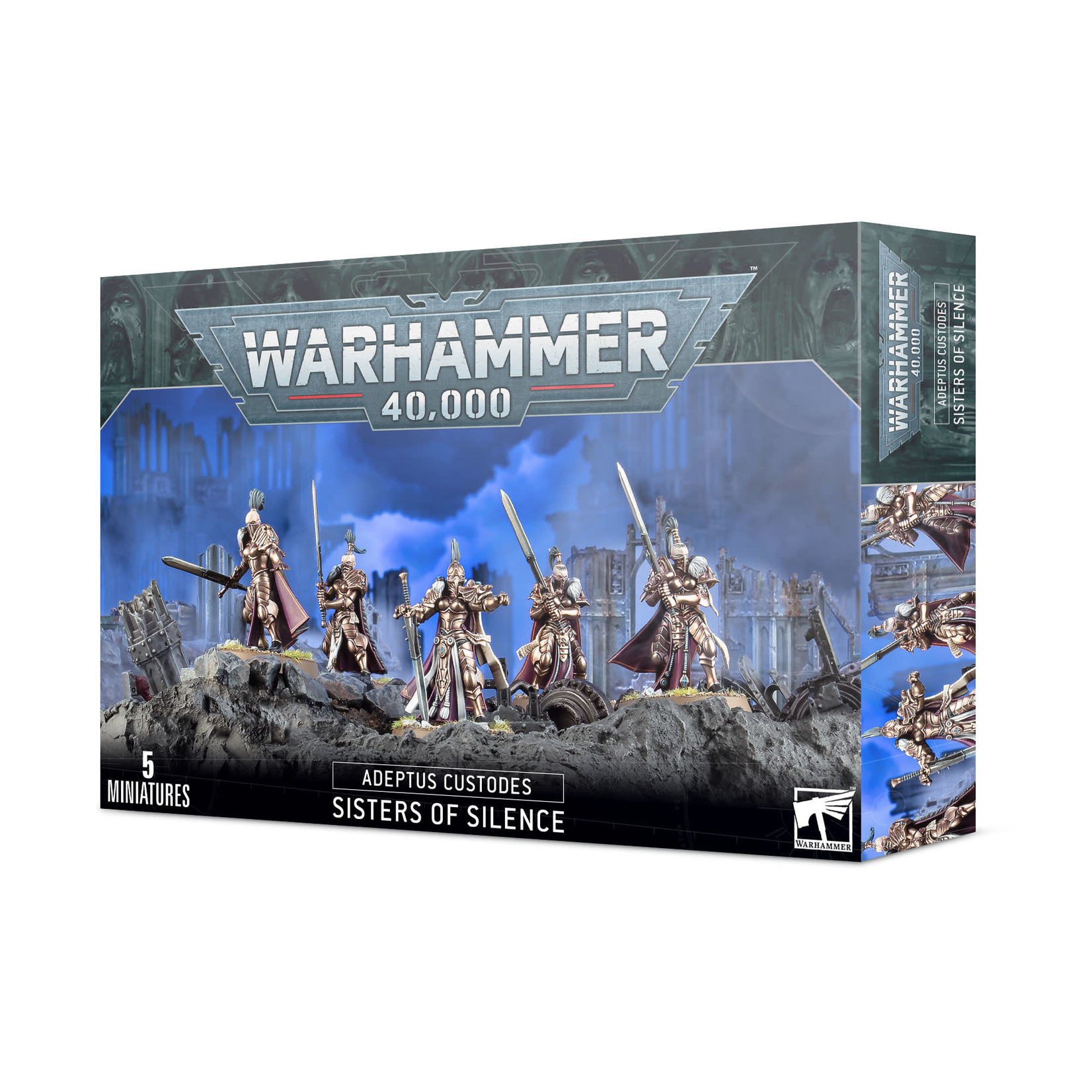 Games Workshop Warhammer 40k Imperium Adeptus Custodes Sisters of Silence