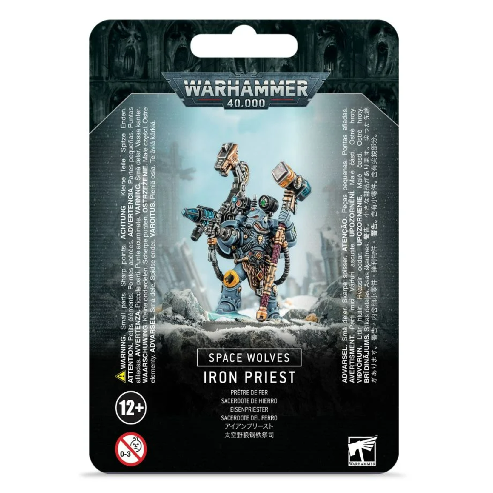 Games Workshop Warhammer 40k Space Marines Space Wolves Iron Priest