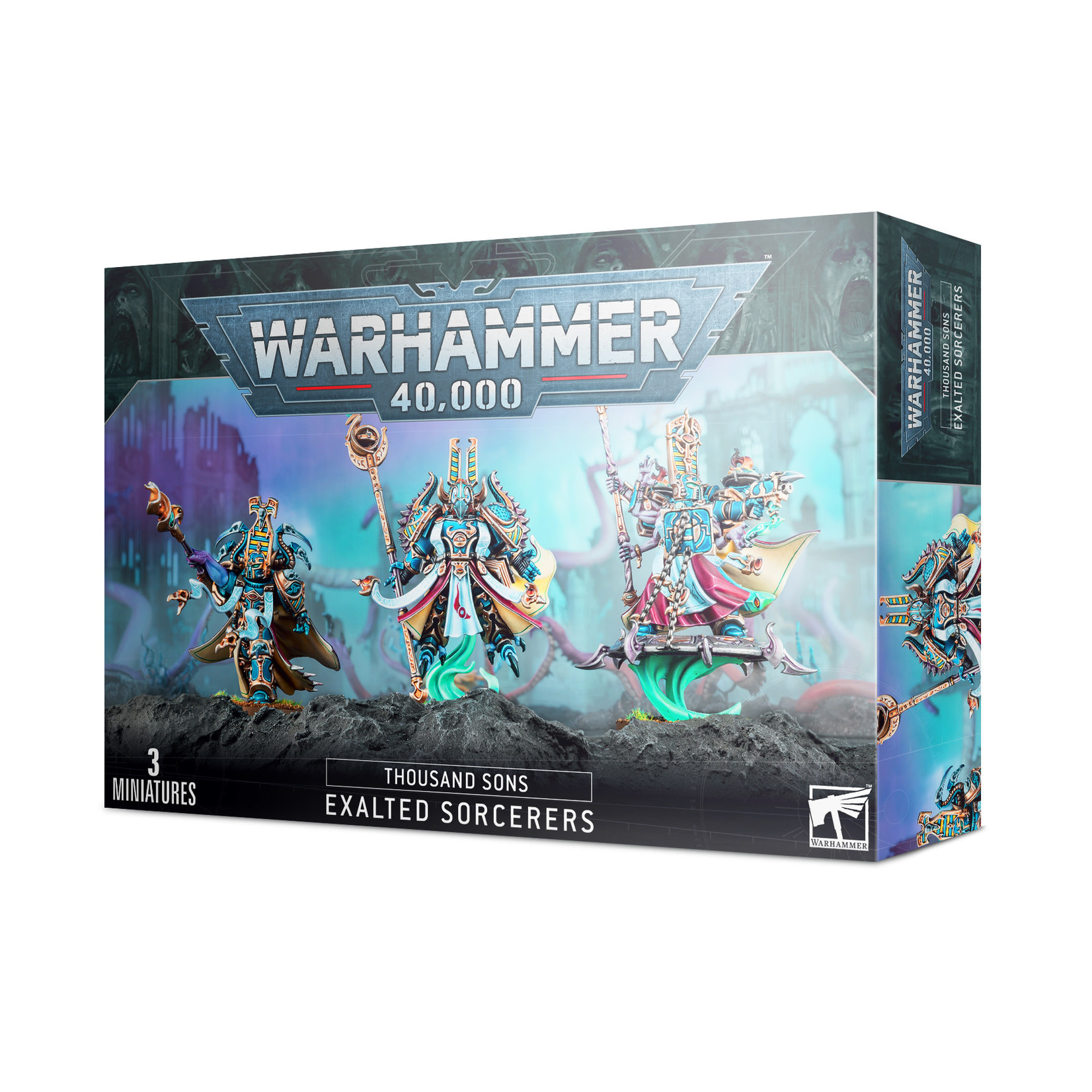 Games Workshop Warhammer 40k Chaos Thousand Sons Exalted Sorcerers