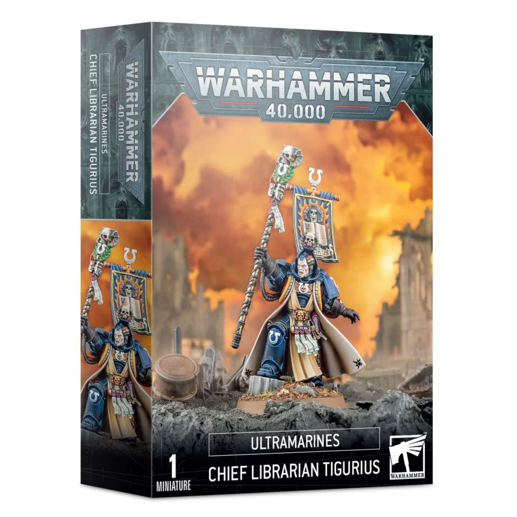 Games Workshop Warhammer 40k Space Marines Ultramarines Chief Librarian Tigurius