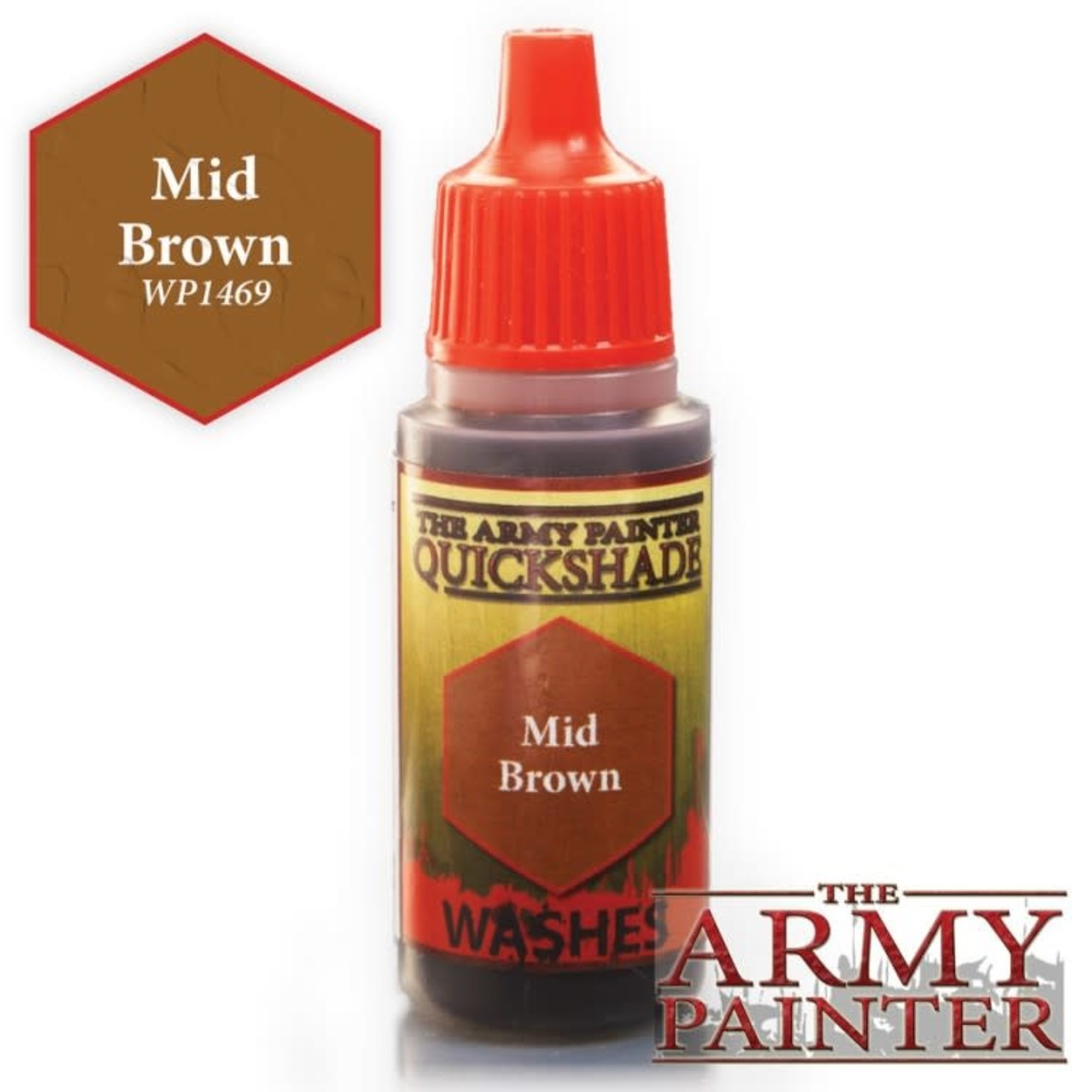 Army Painter Army Painter Warpaints Quickshade Washes Mid Brown