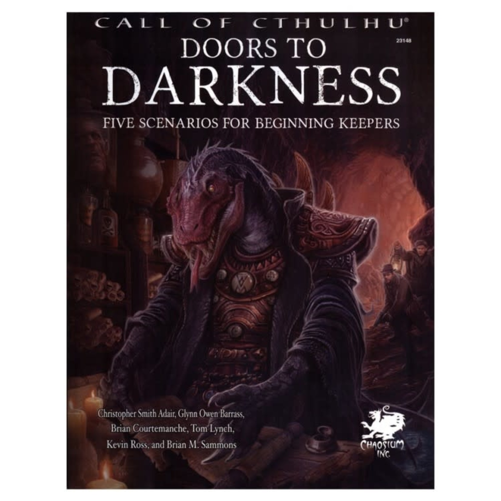Chaosium Call of Cthulhu Doors to Darkness Five Scenarios for Beginning Keepers HC