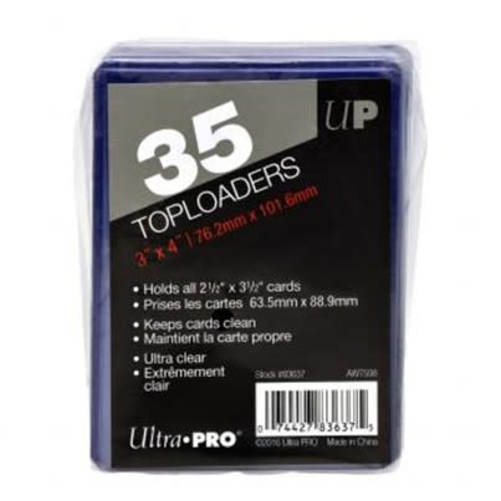 Ultra Pro Ultra Pro Toploaders Hard Card Holders 35 Point 35 ct