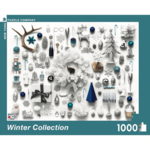 New York Puzzle Company 1000 pc Puzzle Winter Collection