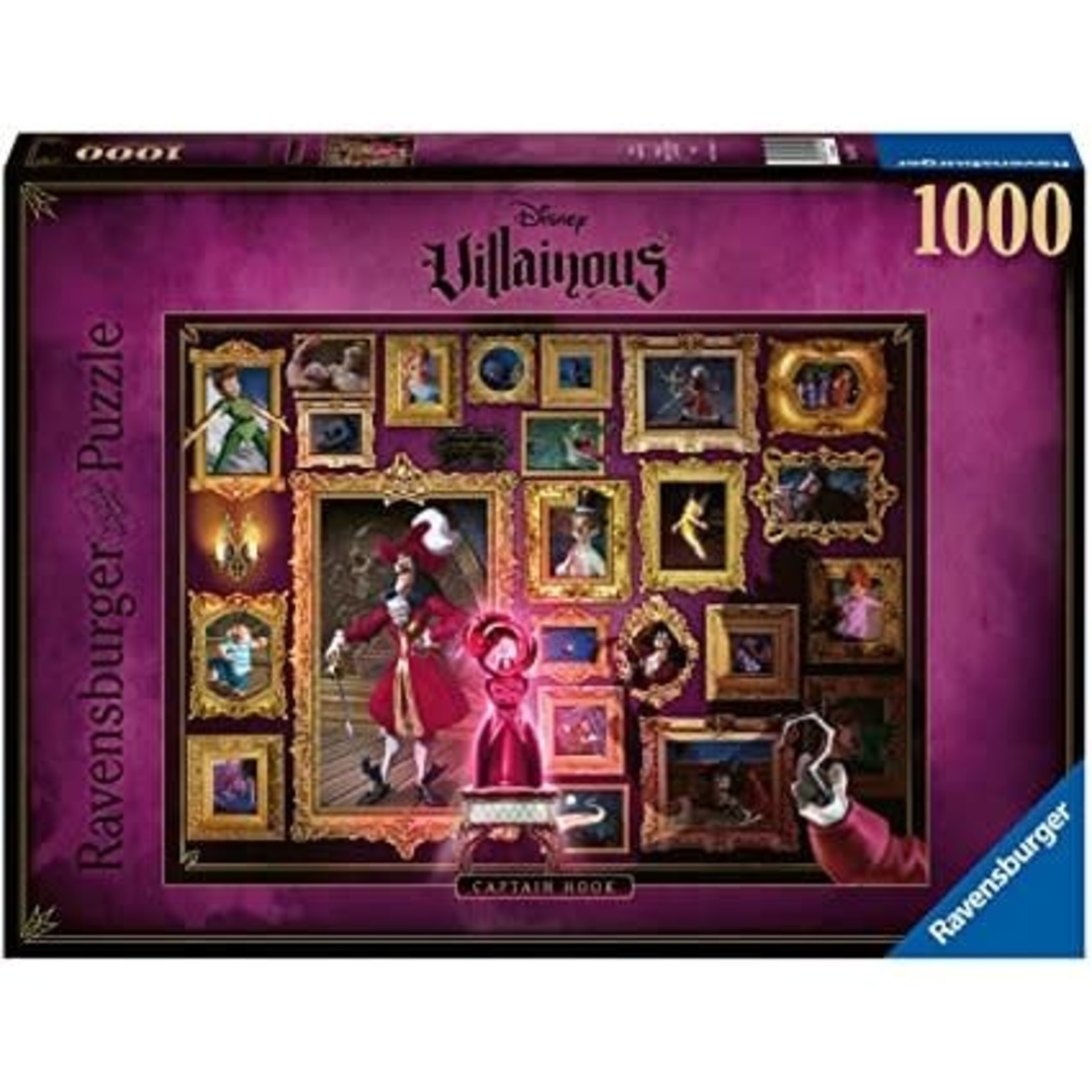 Ravensburger 1000 pc Puzzle Disney Villainous Captain Hook