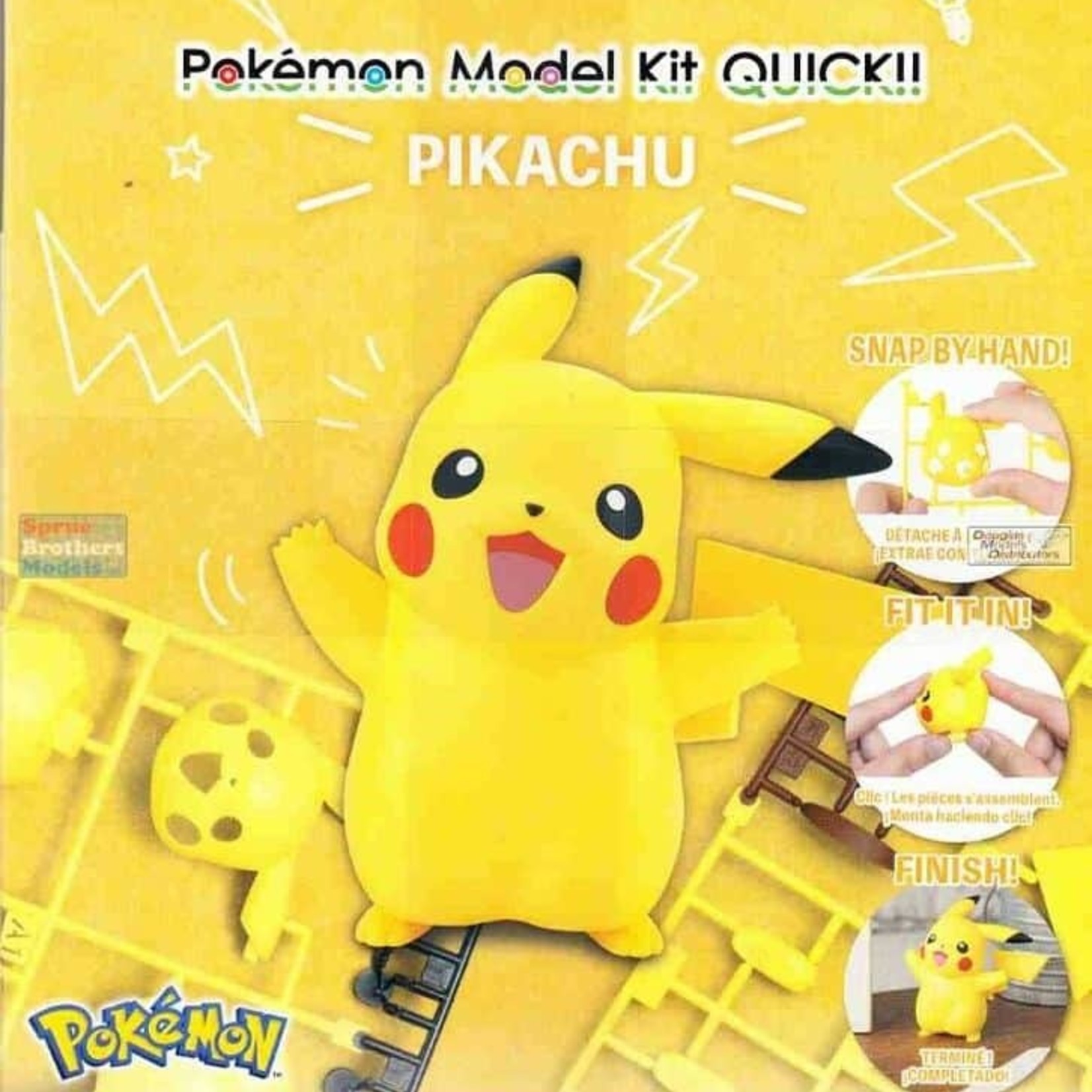 Bandai Pokemon Model Kit 01 Pikachu