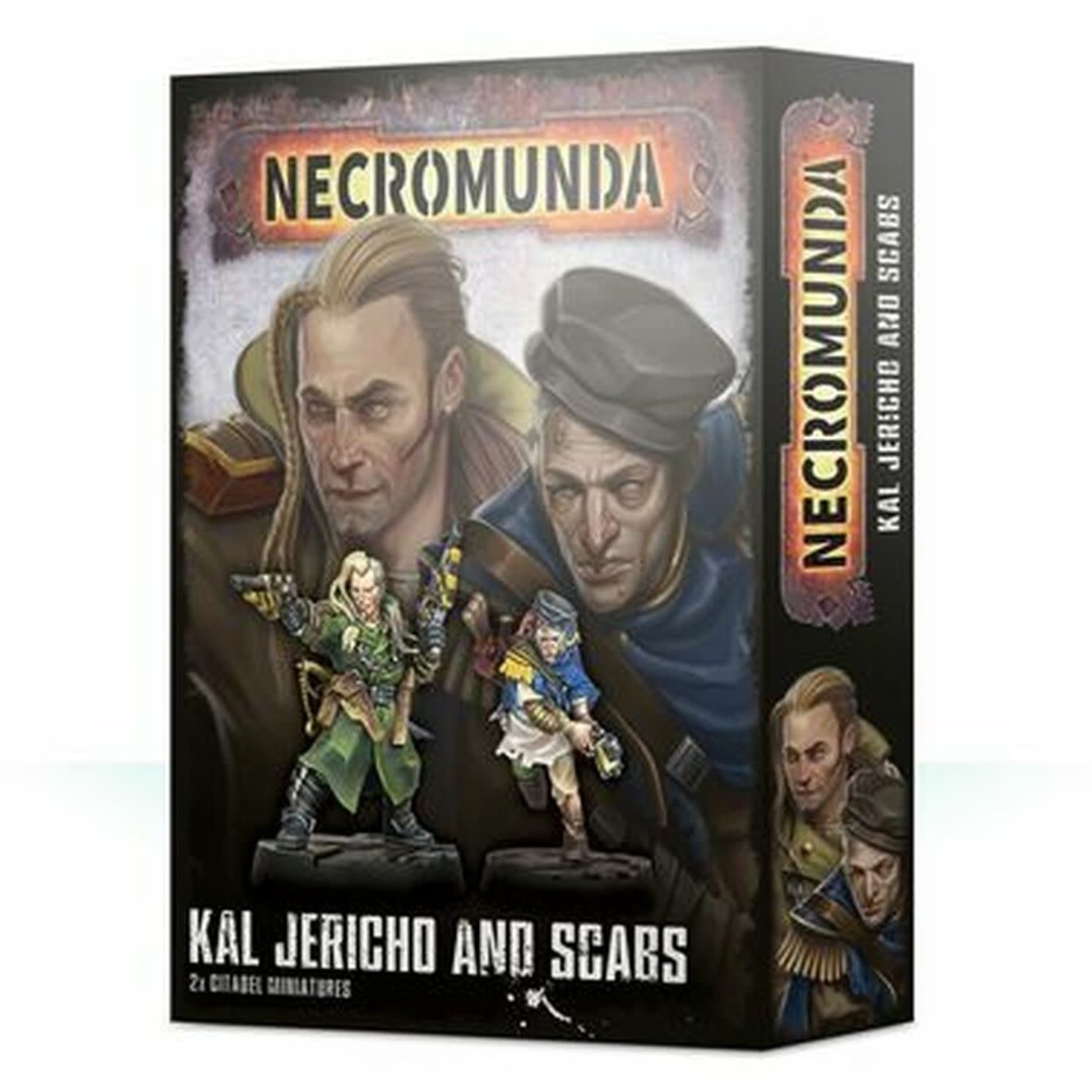 Games Workshop Necromunda Kal Jericho and Scabs