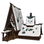 WizKids Dungeons and Dragons Icons of the Realms Papercraft Icewind Dale The Lodge