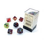 Chessex Chessex Nebula Primary with Blue Luminary Polyhedral 7 die set