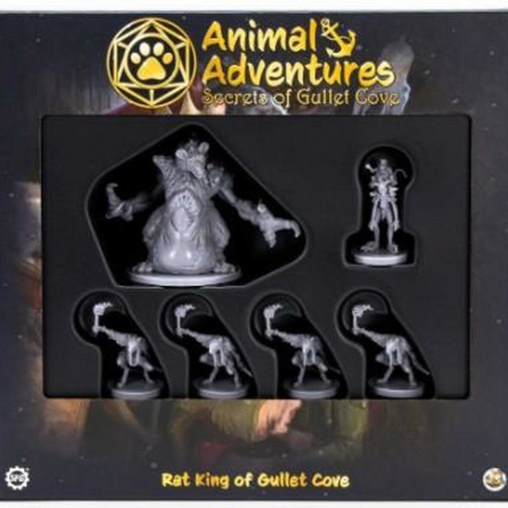 Steamforged Games Animal Adventures Secrets of Gullet Cove Rat King of Gullet Cove