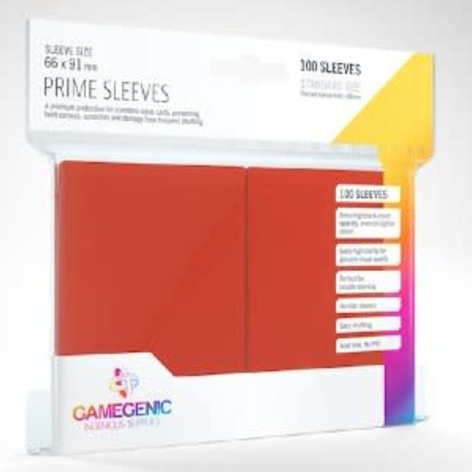 Gamegenic GameGenic Prime Sleeves Red