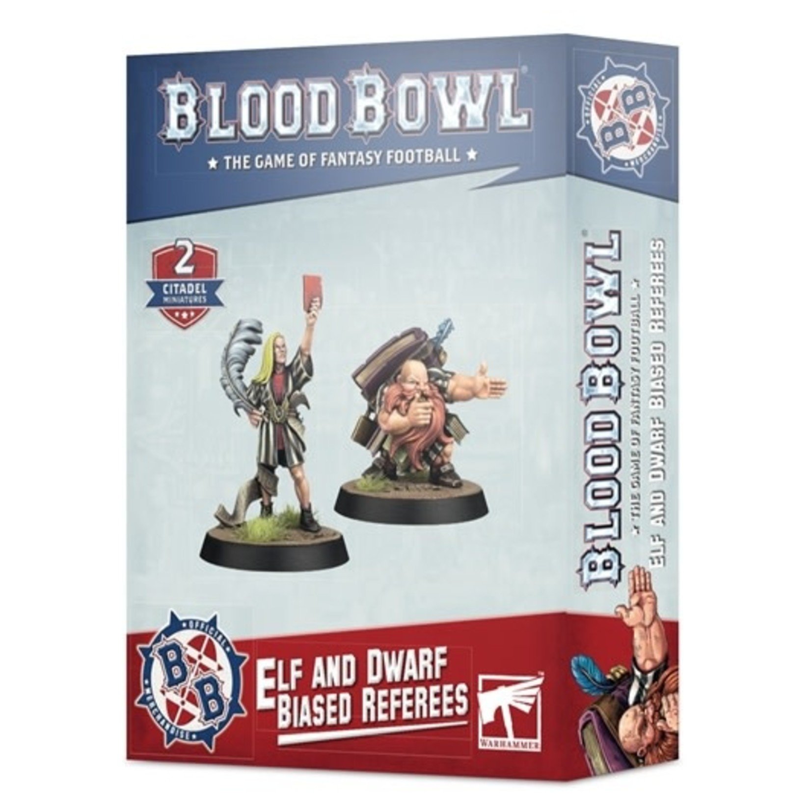 Games Workshop Blood Bowl Elf and Dwarf Biased Referees