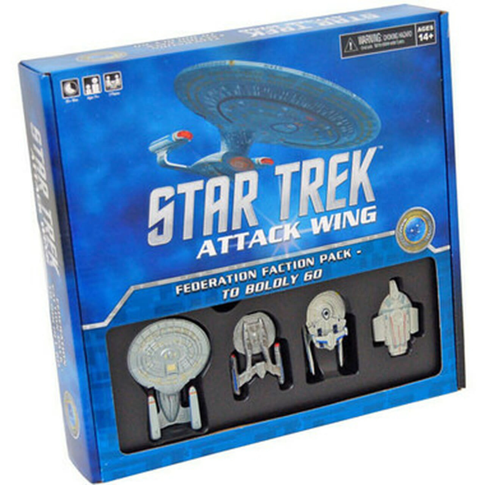 WizKids Star Trek Attack Wing Federation Faction Pack To Boldly Go