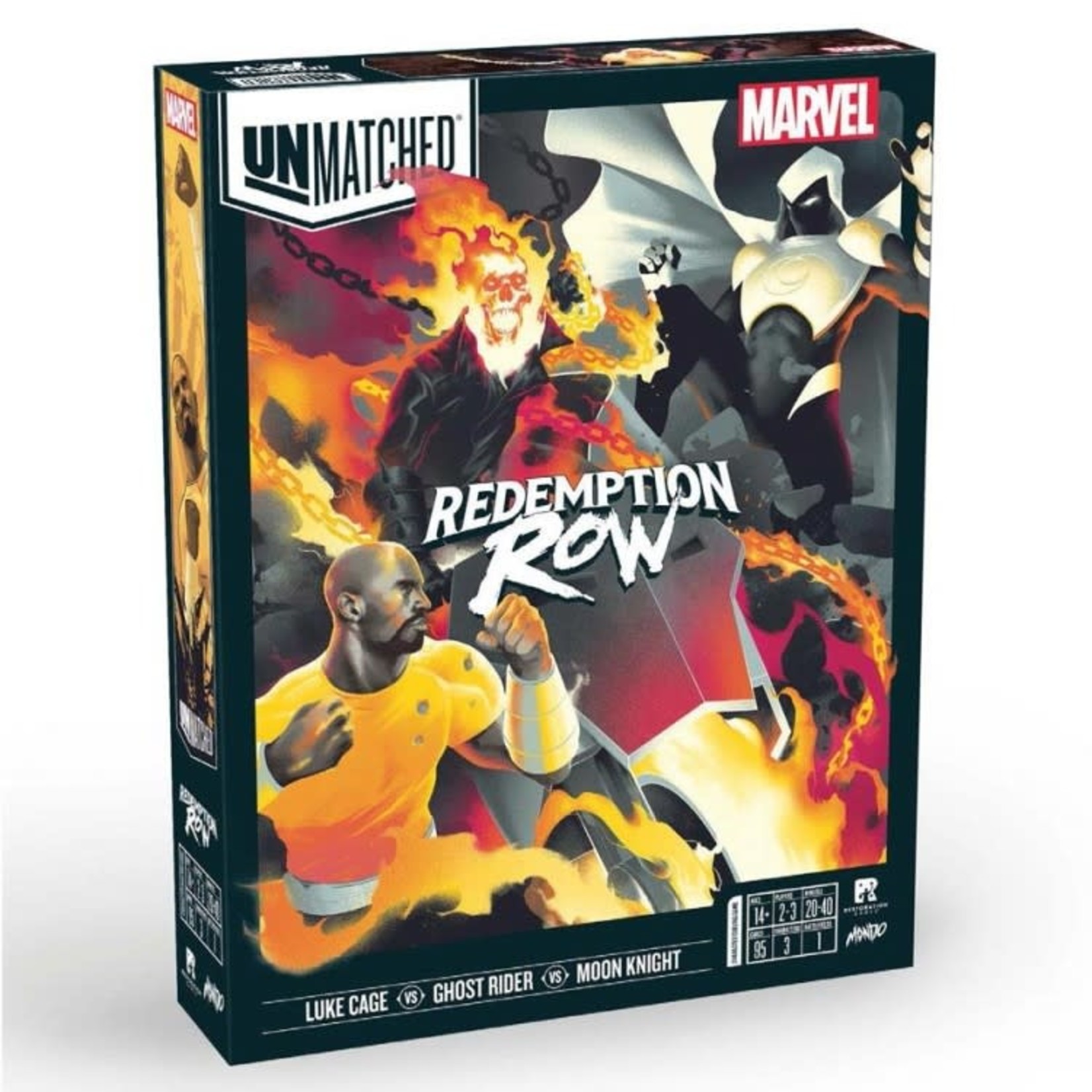 Restoration Games Unmatched Marvel Redemption Row Expansion