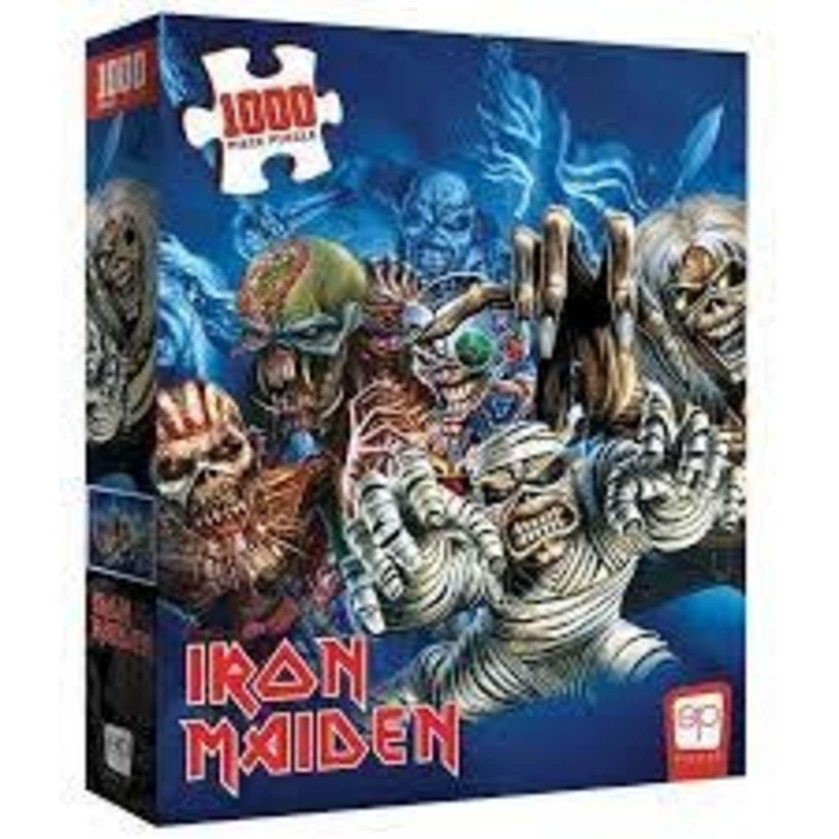 USAopoly 1000 pc Puzzle Iron Maiden Faces of Eddie