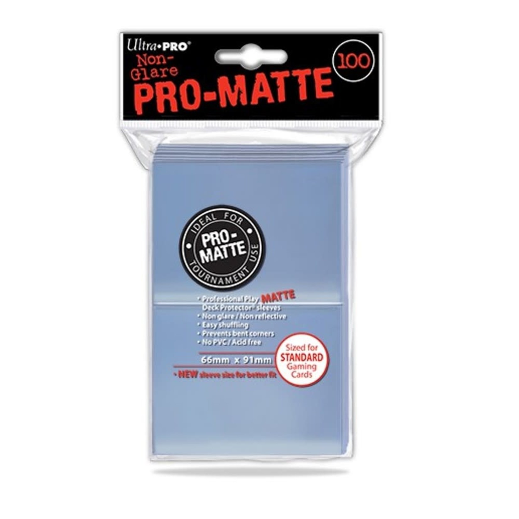 Ultra Pro Deck Protector Sleeves for Standard Size Cards | Black | 200-Count