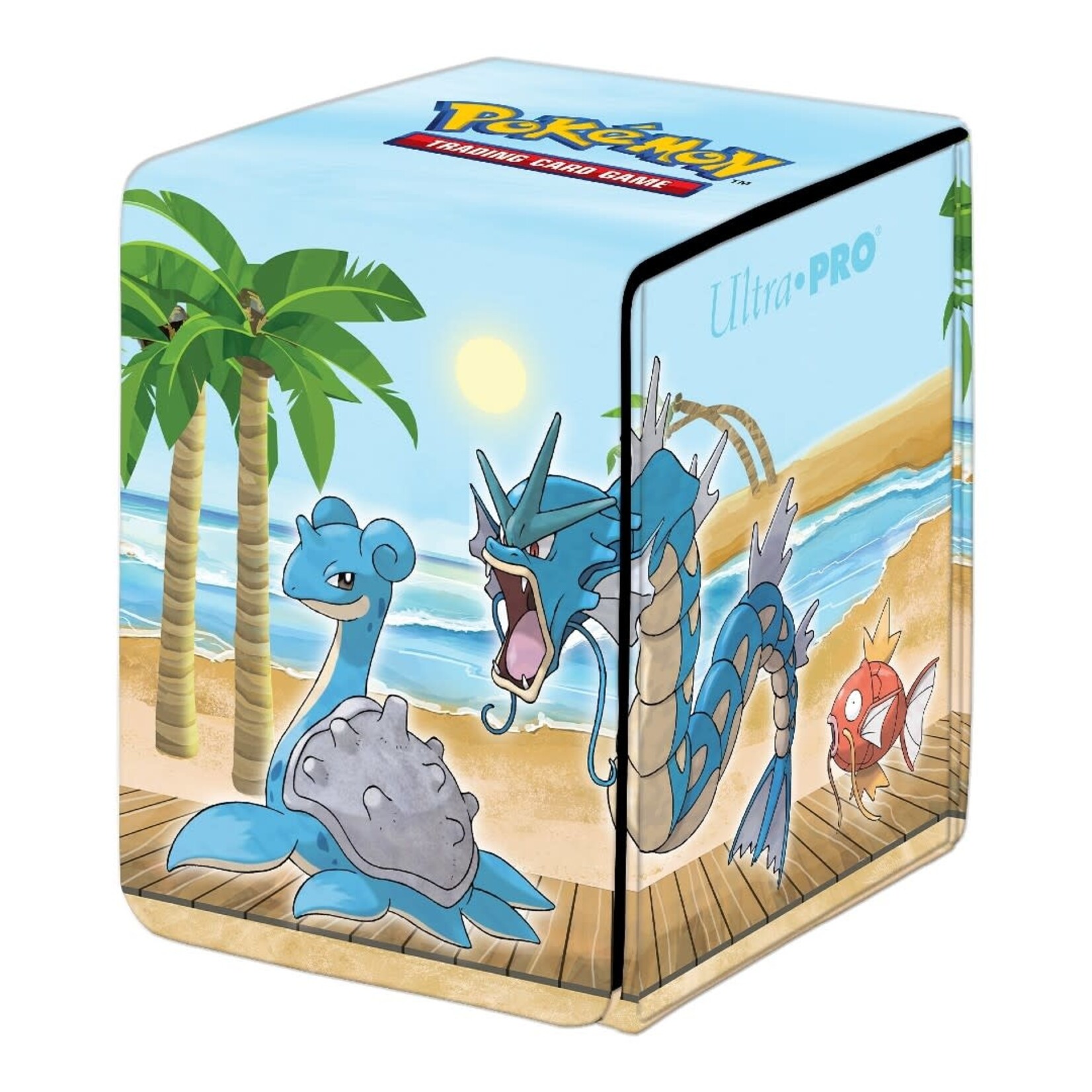 Ultra Pro Ultra Pro Pokemon Deck Box Gallery Series Seaside Full View