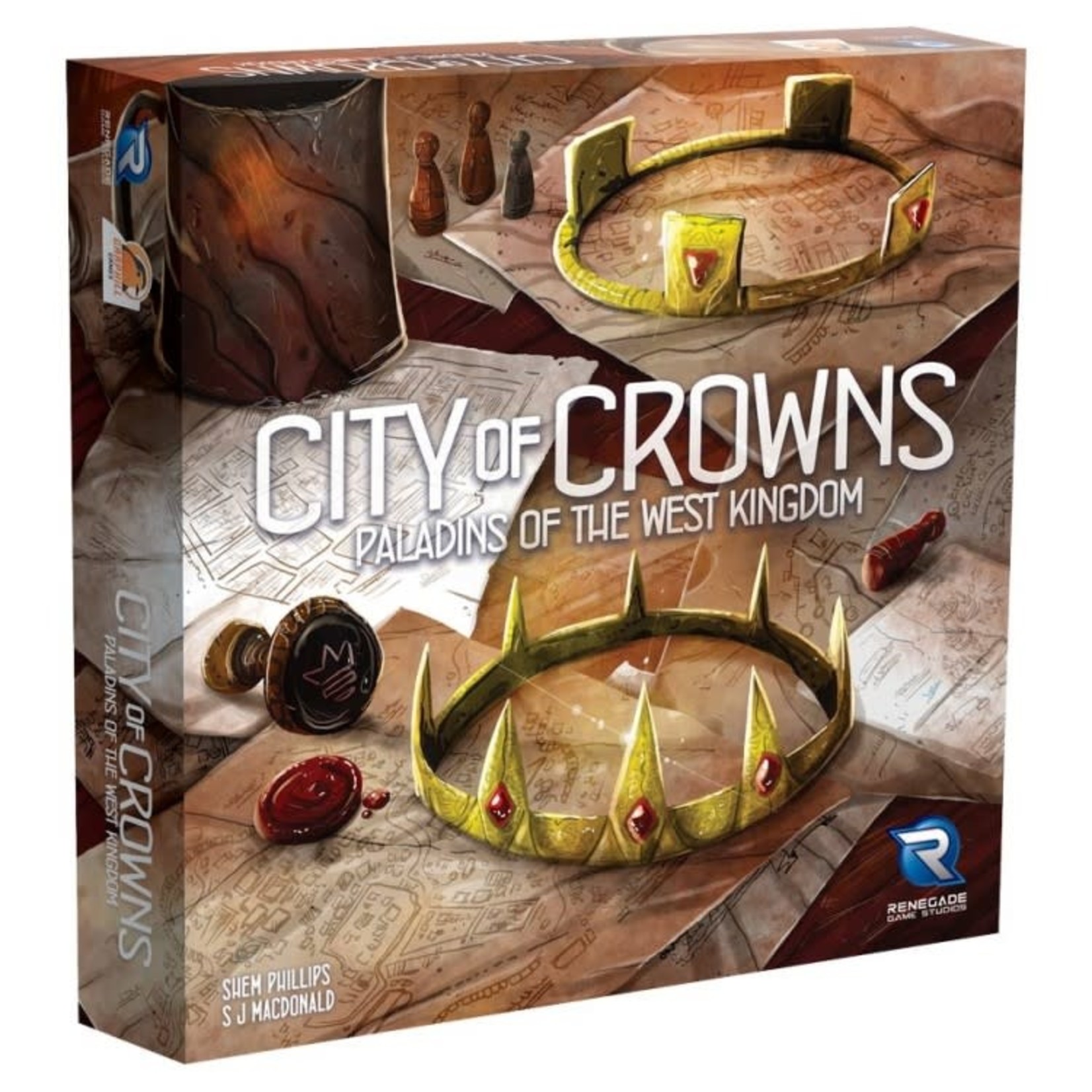 Renegade Game Studios West Kingdom Paladins of the West Kingdom City of Crowns Expansion