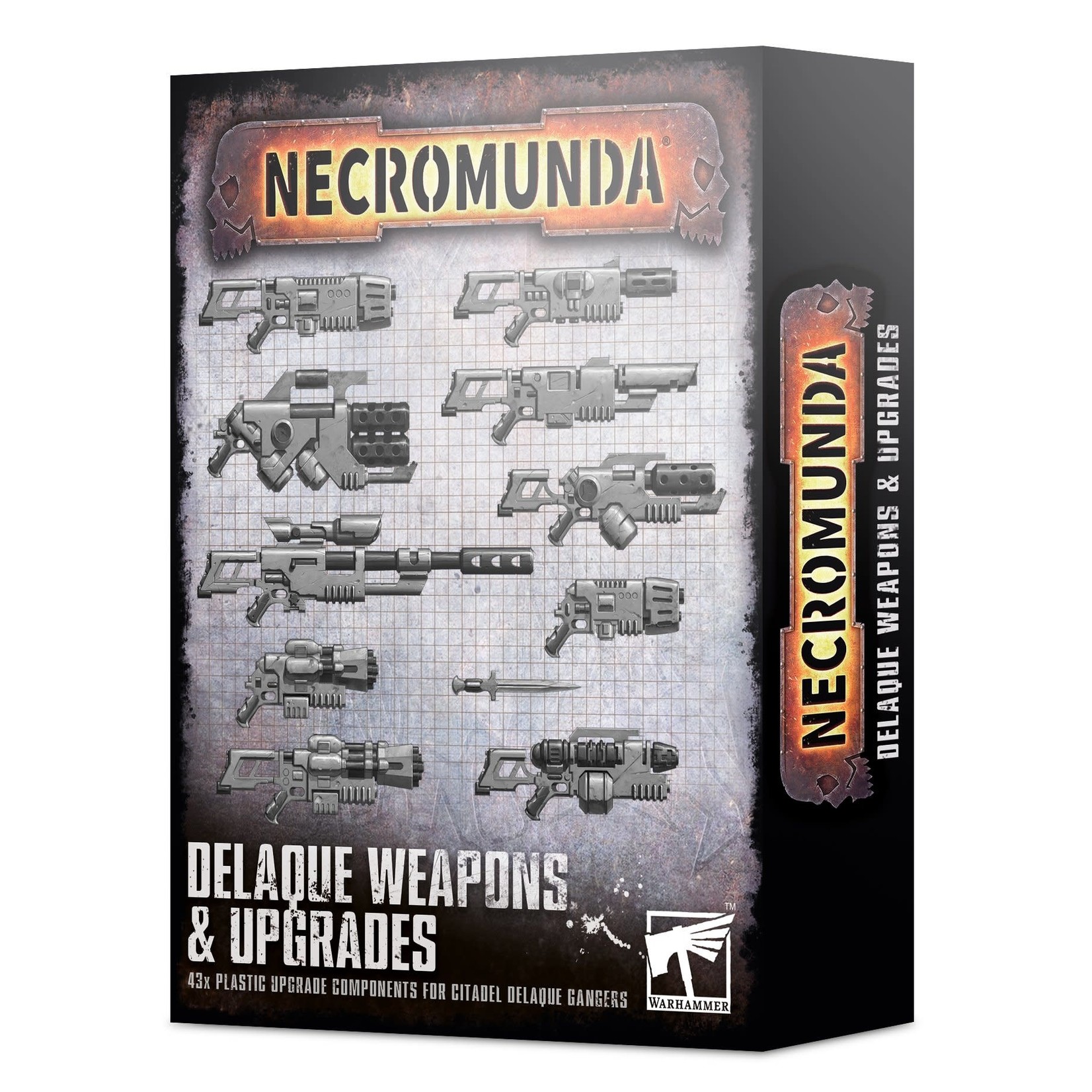 Games Workshop Necromunda Delaque Weapons and Upgrades