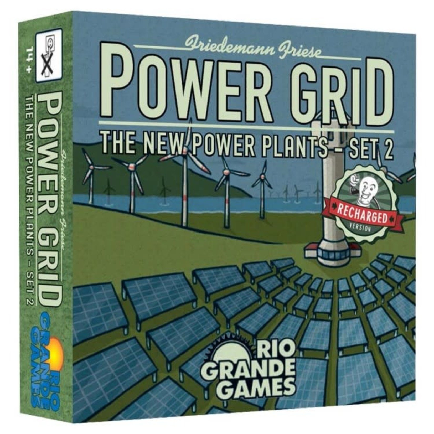 Rio Grande Games Power Grid New Power Plant Cards Set 2