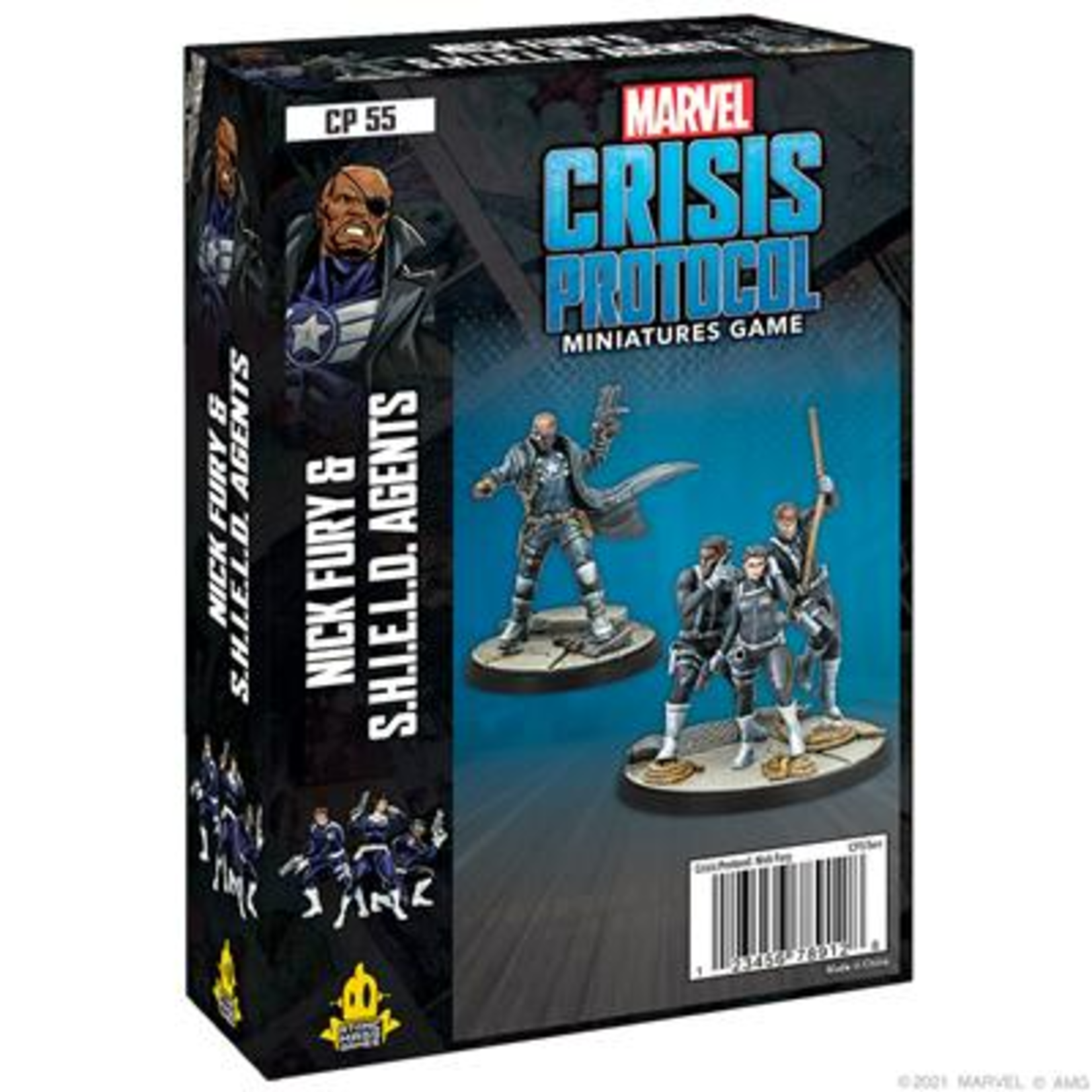 Atomic Mass Games Marvel Crisis Protocol Nick Fury and SHIELD Agents