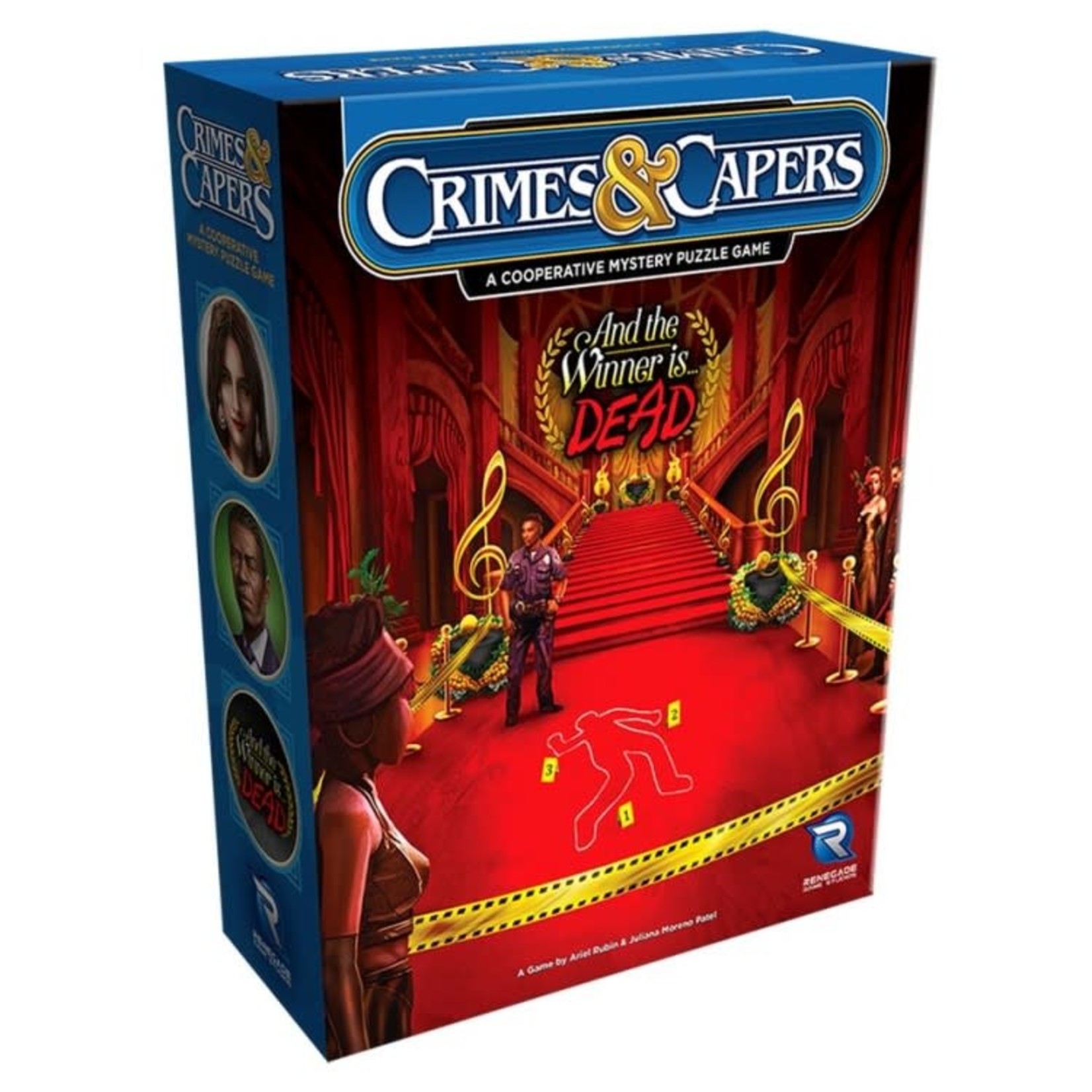 Renegade Game Studios Crimes and Capers And the Winner is Dead