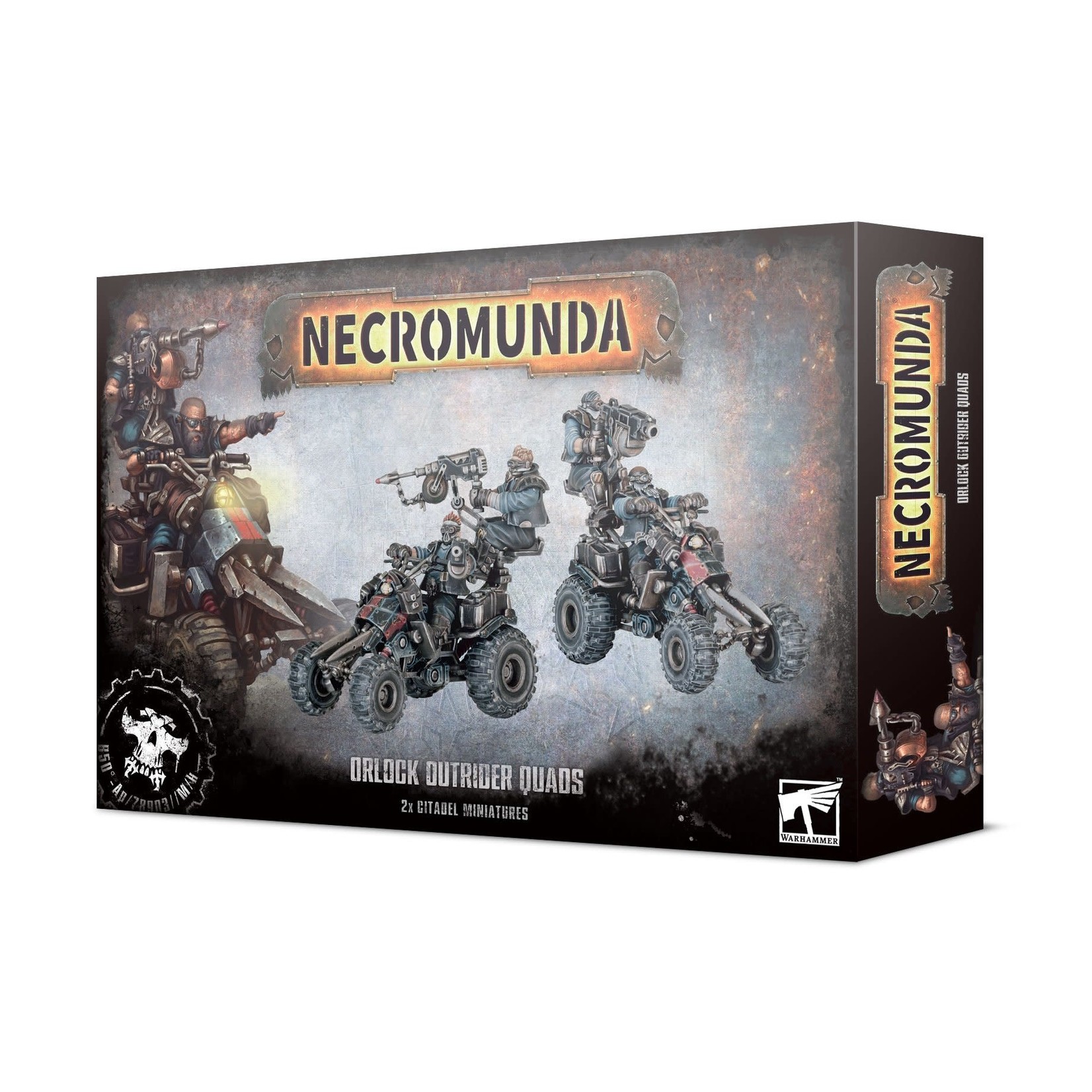 Games Workshop Necromunda Ash Wastes Orlock Outrider Quads