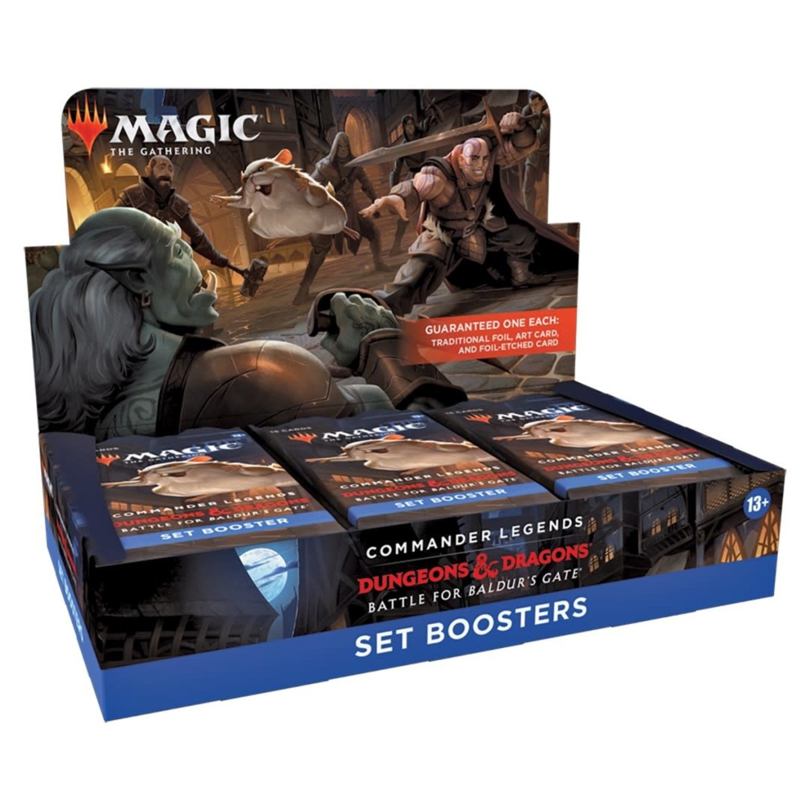 Wizards of the Coast Magic the Gathering CLB Set Booster Box Commander Legends Battle for Baldur's Gate