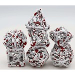 Foam Brain Games Hollow Blood Bones Metal RPG dice 7 die set