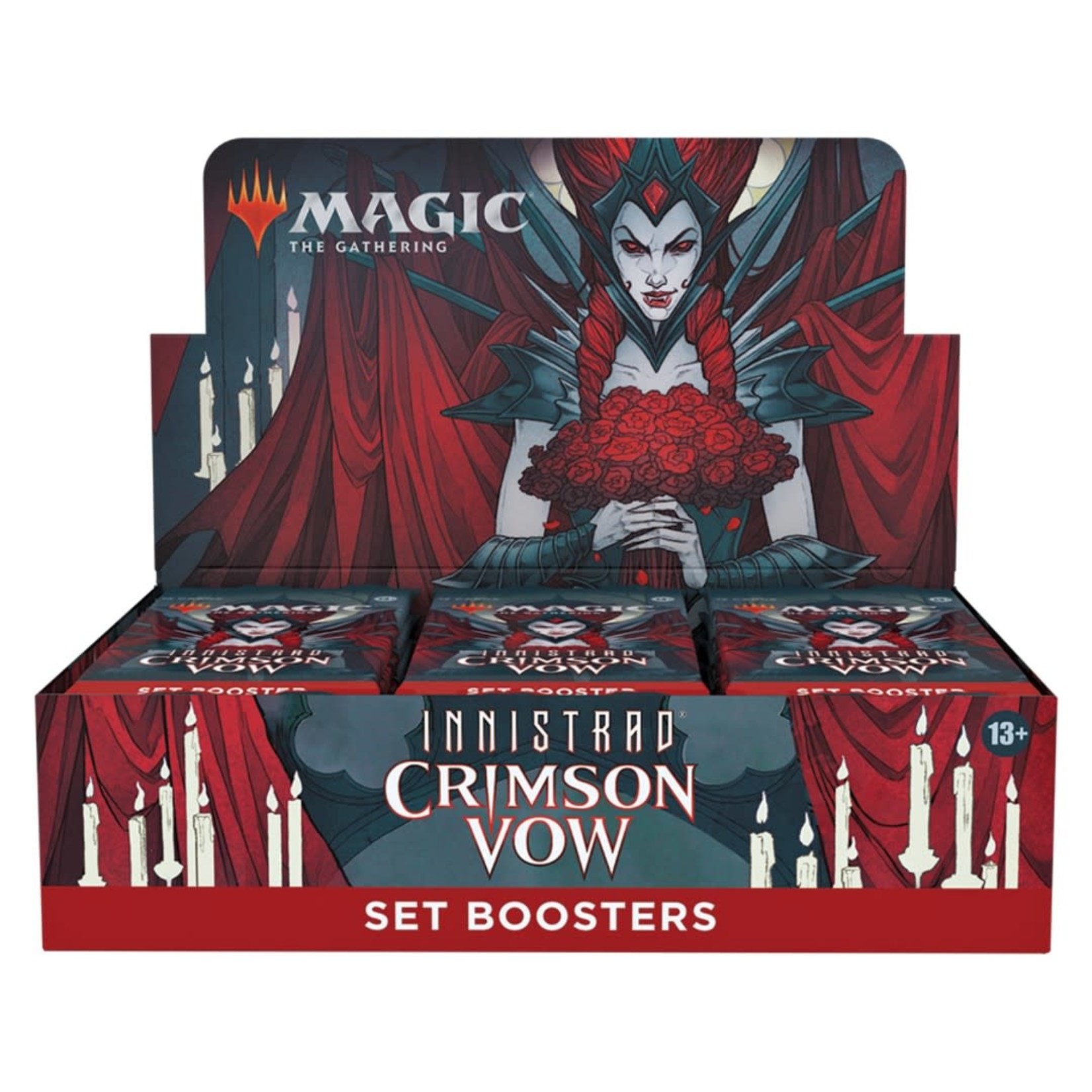 Wizards of the Coast Magic the Gathering Innistrad Crimson Vow VOW Set Booster Box