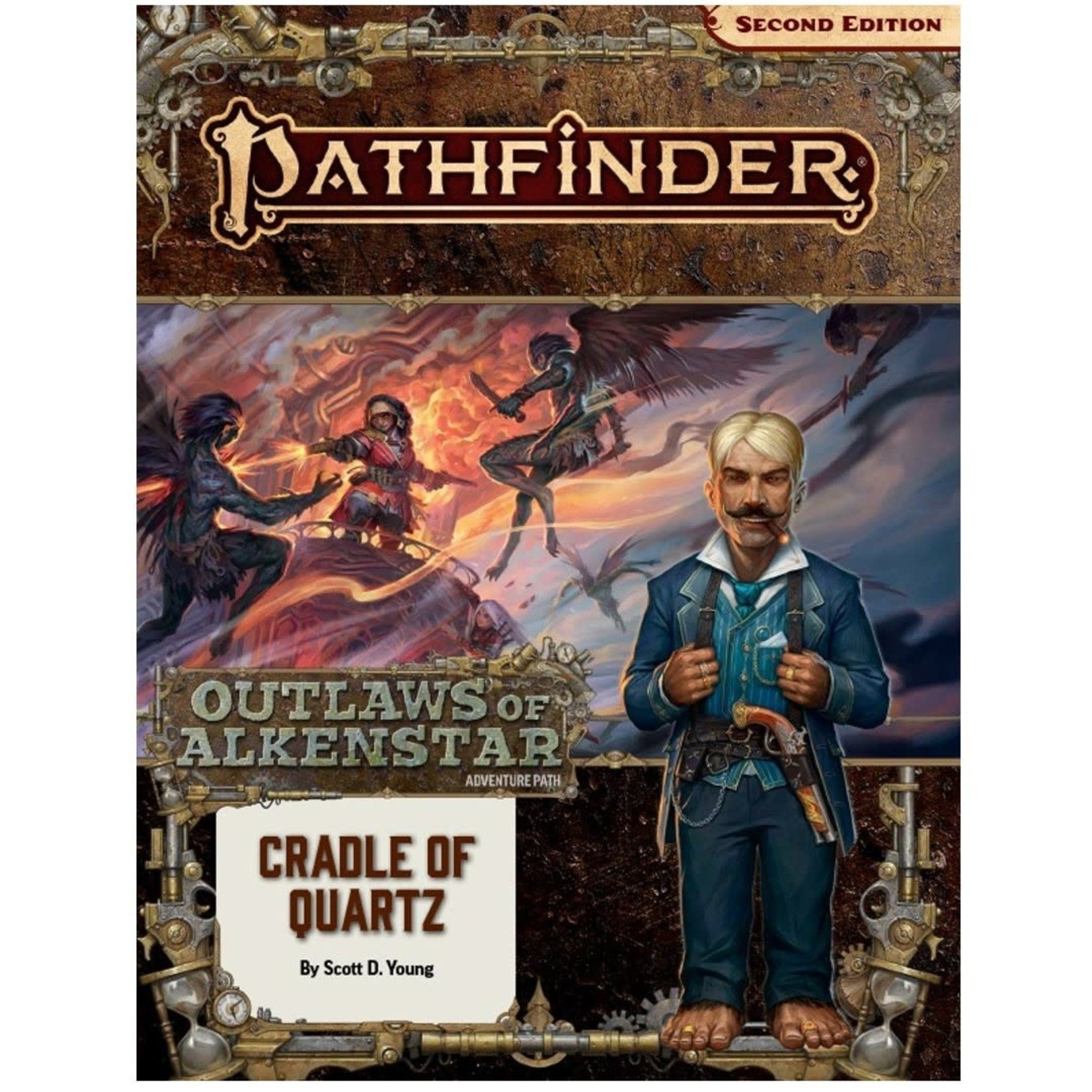 Paizo Publishing Pathfinder 2E Adventure Path Outlaws of Alkenstar 2 Cradle of Quartz