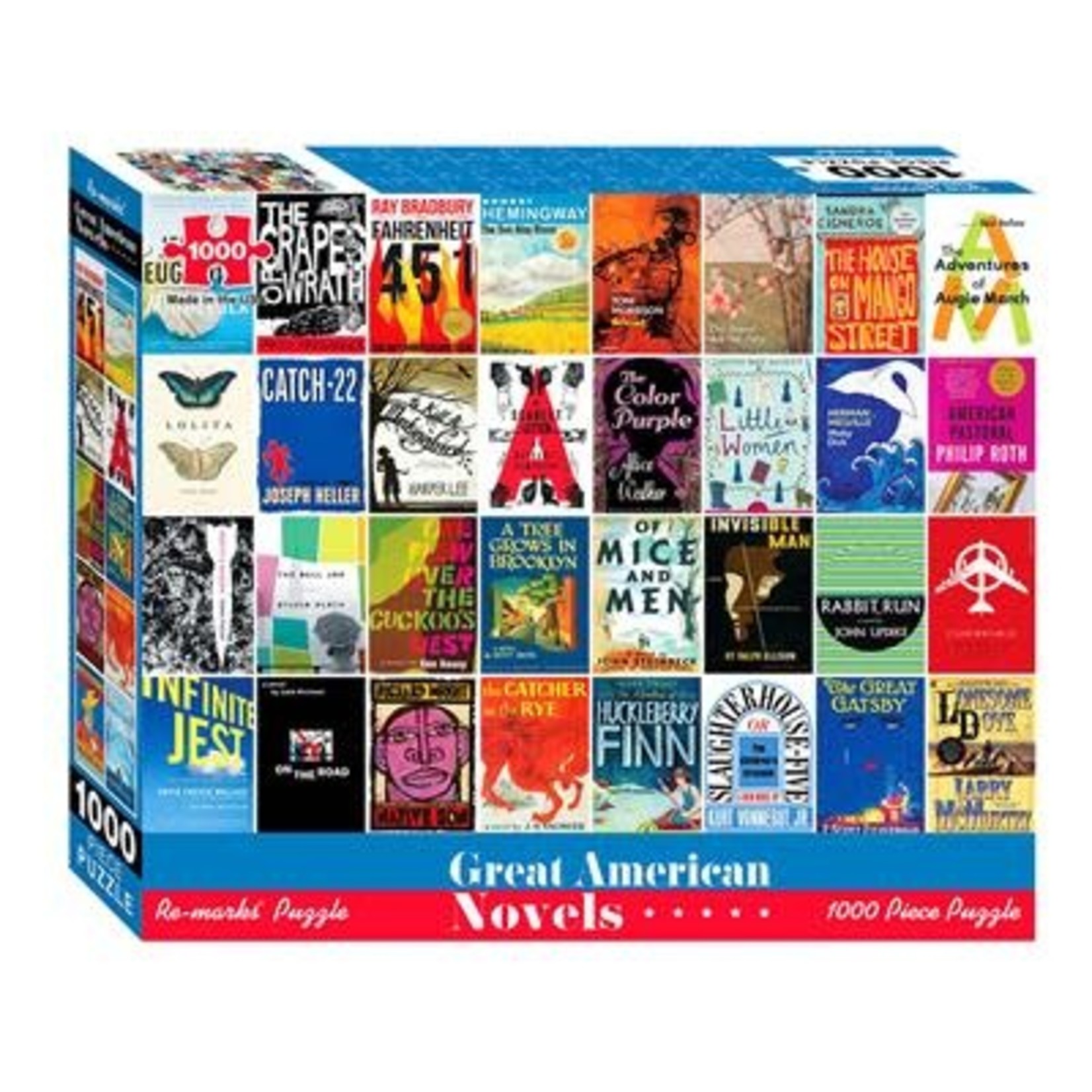 Re-Marks 1000 pc Puzzle Great American Novels