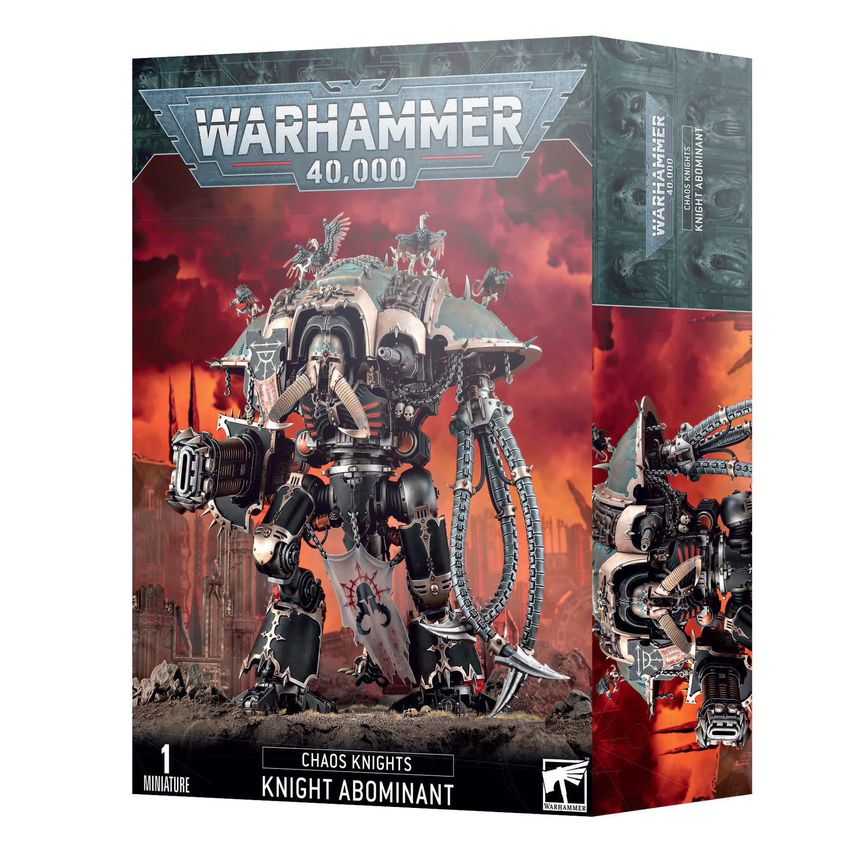 Games Workshop Warhammer 40k Chaos Knights Knight Abominant