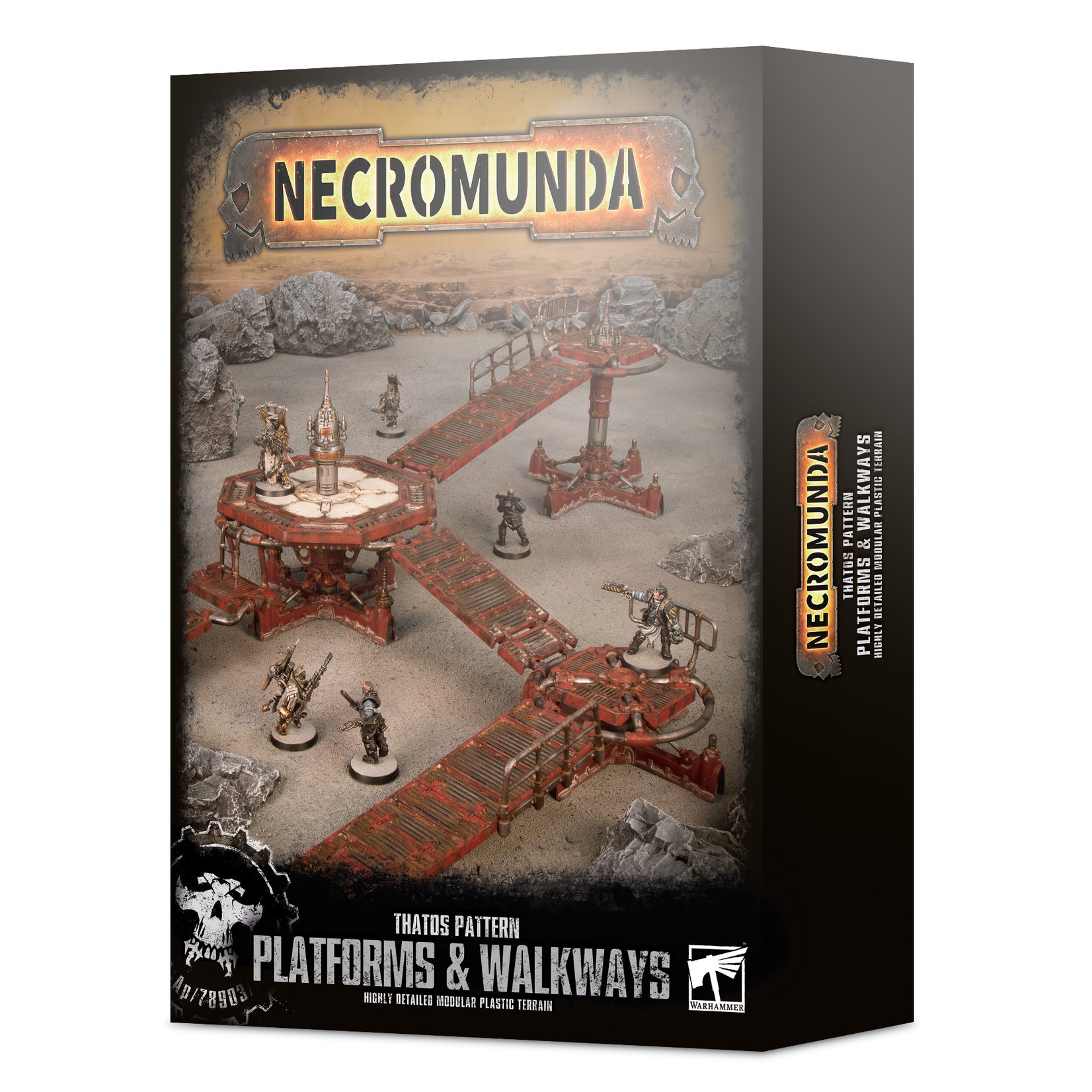 Games Workshop Necromunda Thatos Pattern Platforms and Walkway