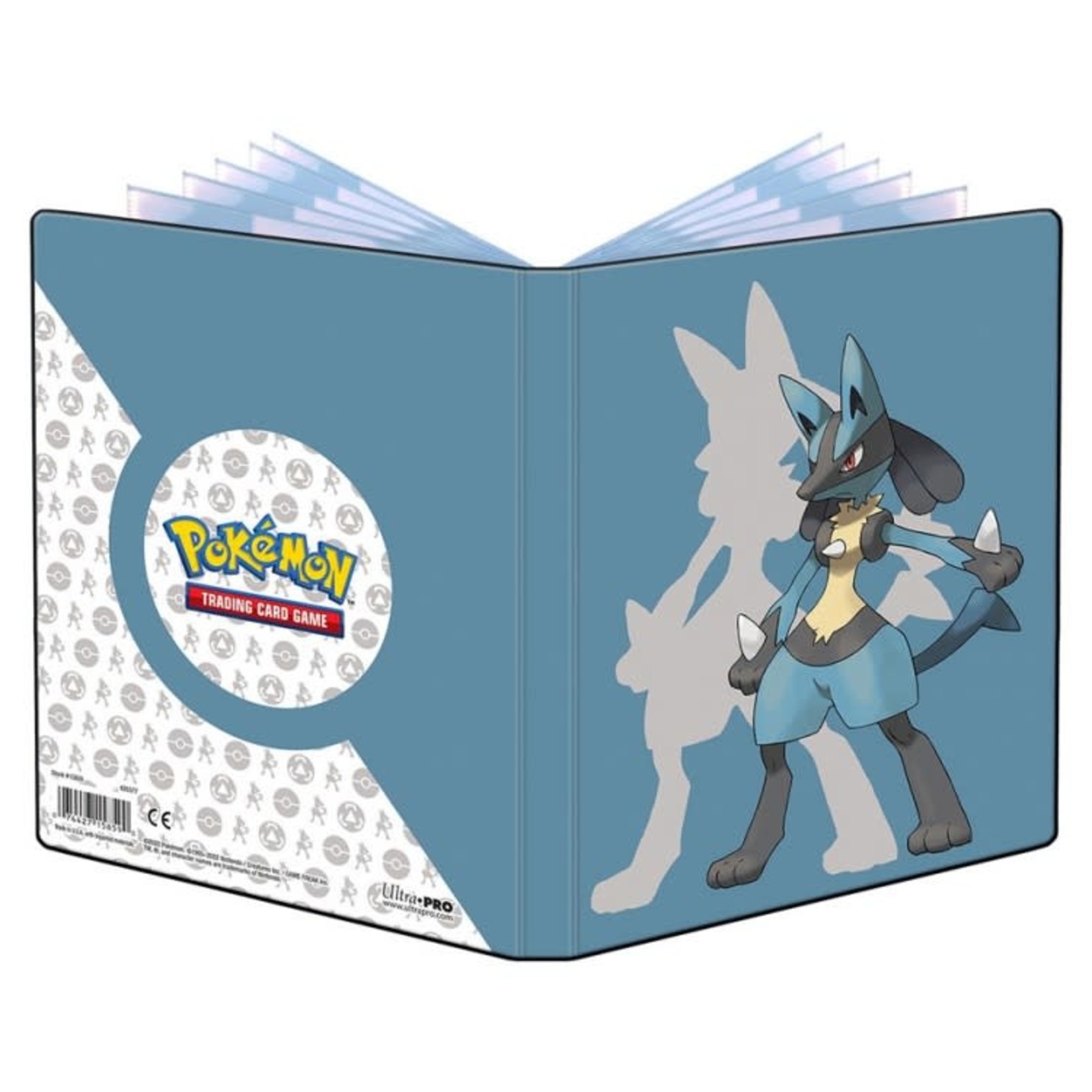 Ultra Pro Ultra Pro Pokemon 4 Pocket Portfolio Sword and Shield Lucario