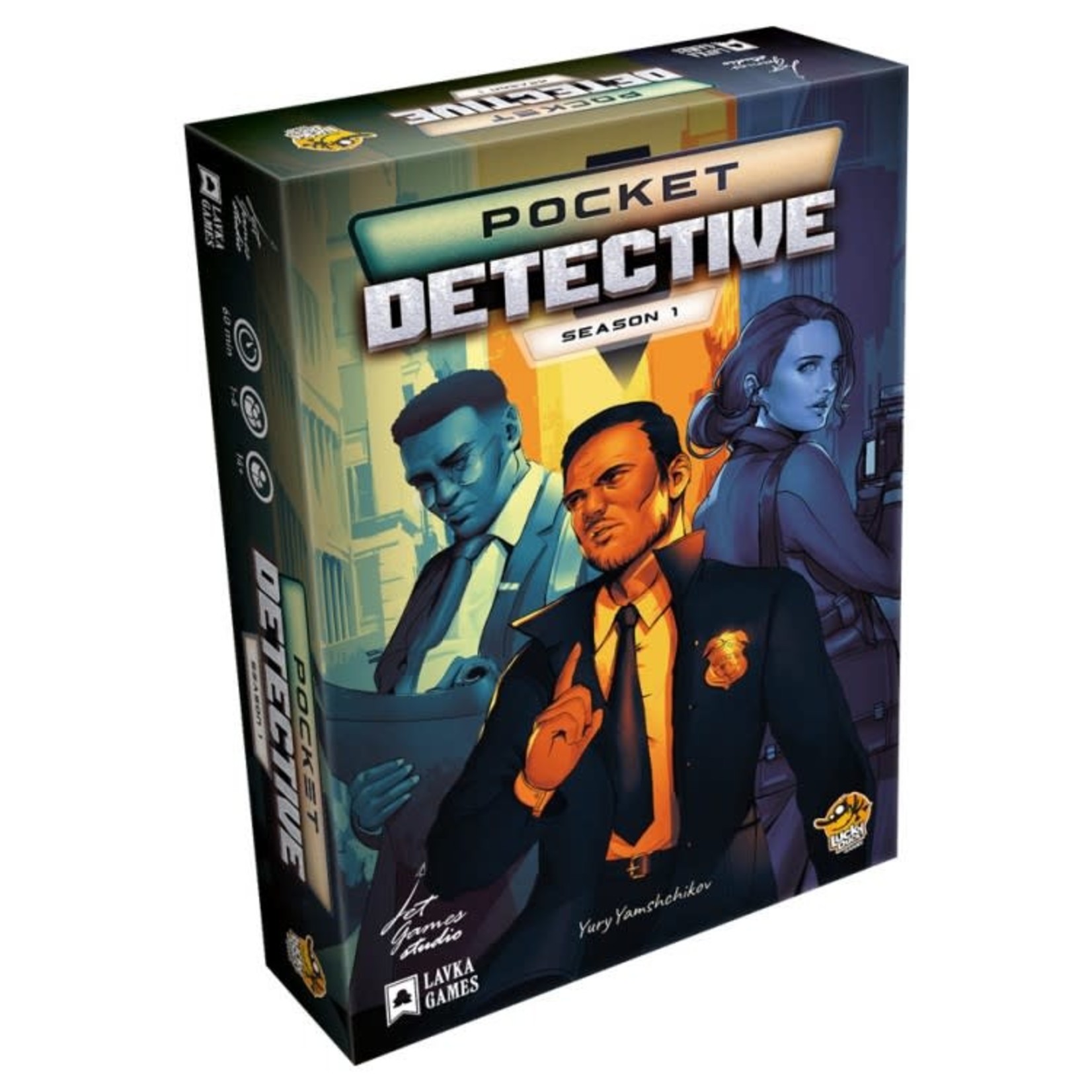 Lucky Duck Games Pocket Detective Season One