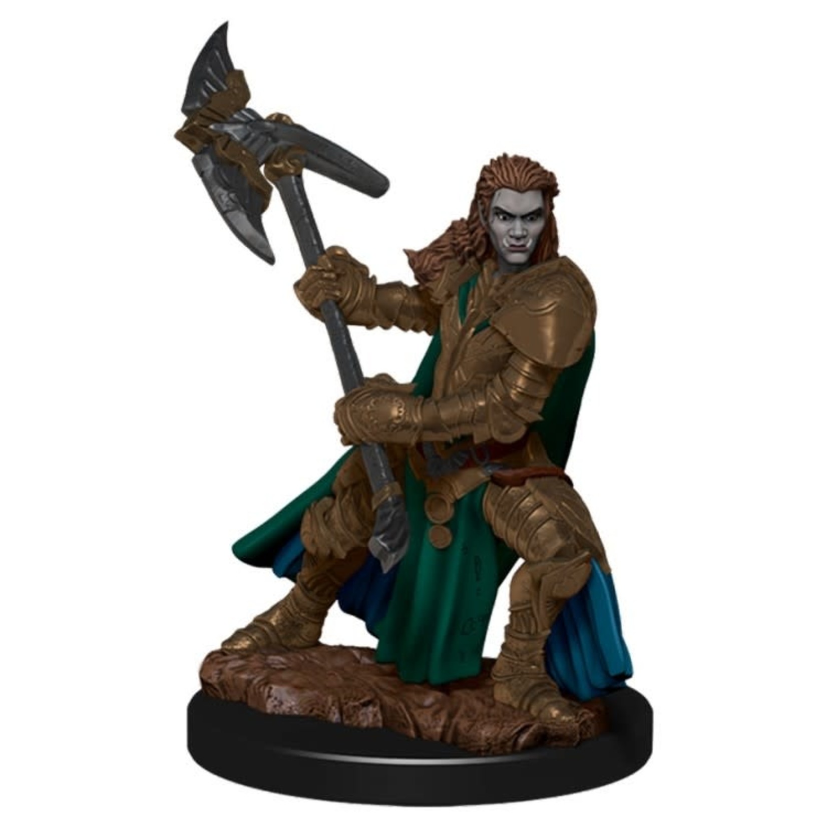 WizKids Dungeons and Dragons Icons of the Realms Premium Orc Fighter Female