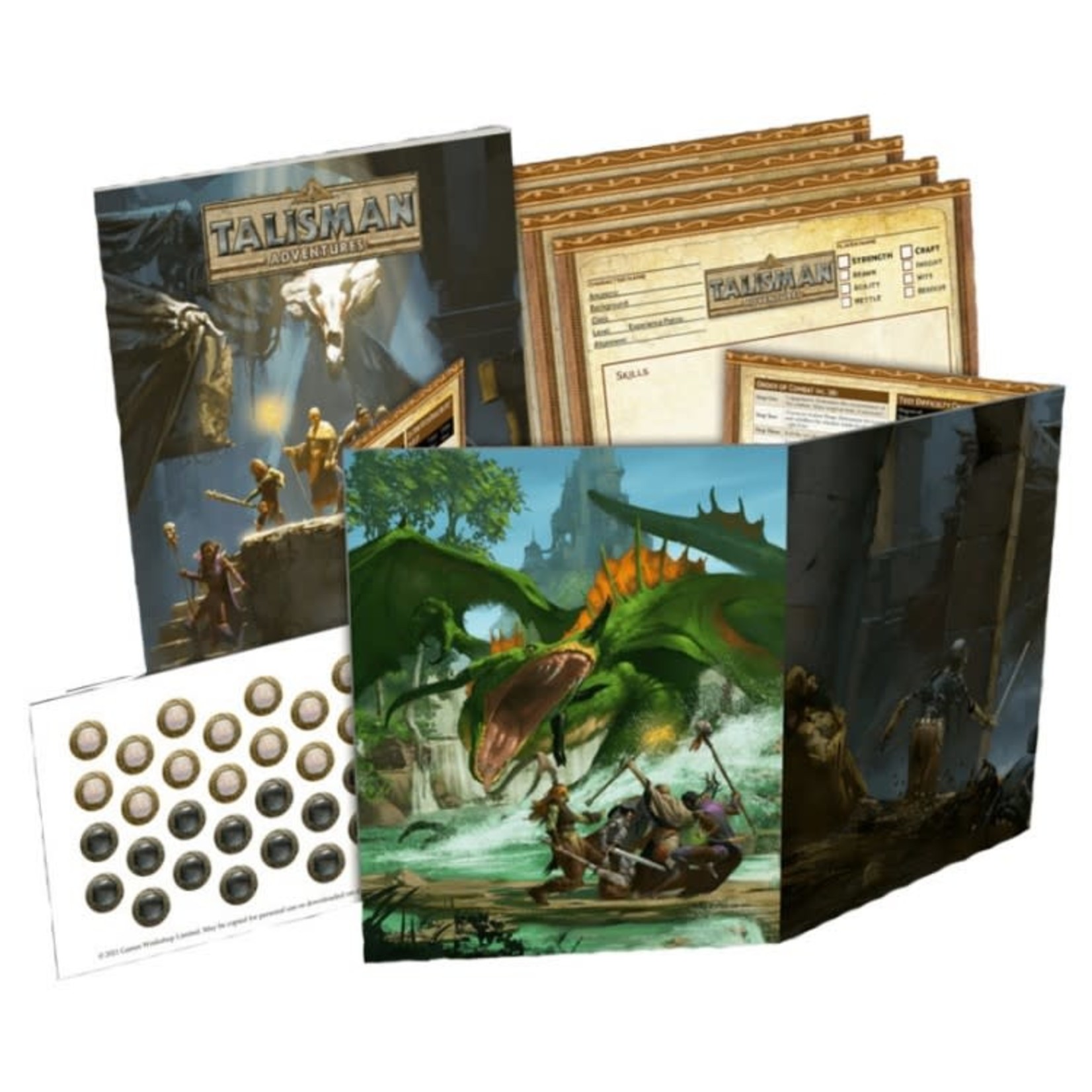 Pegasus Spiele North America Talisman Adventures RPG Game Master's Kit