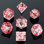 Dice Habit Sharp Edge Holiday Polyhedral 7 die set