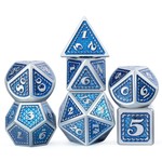 Dice Habit Mediterranean Polyhedral 7 die set