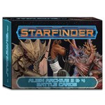 Paizo Publishing Starfinder Alien Archive 3 and 4 Battle Cards
