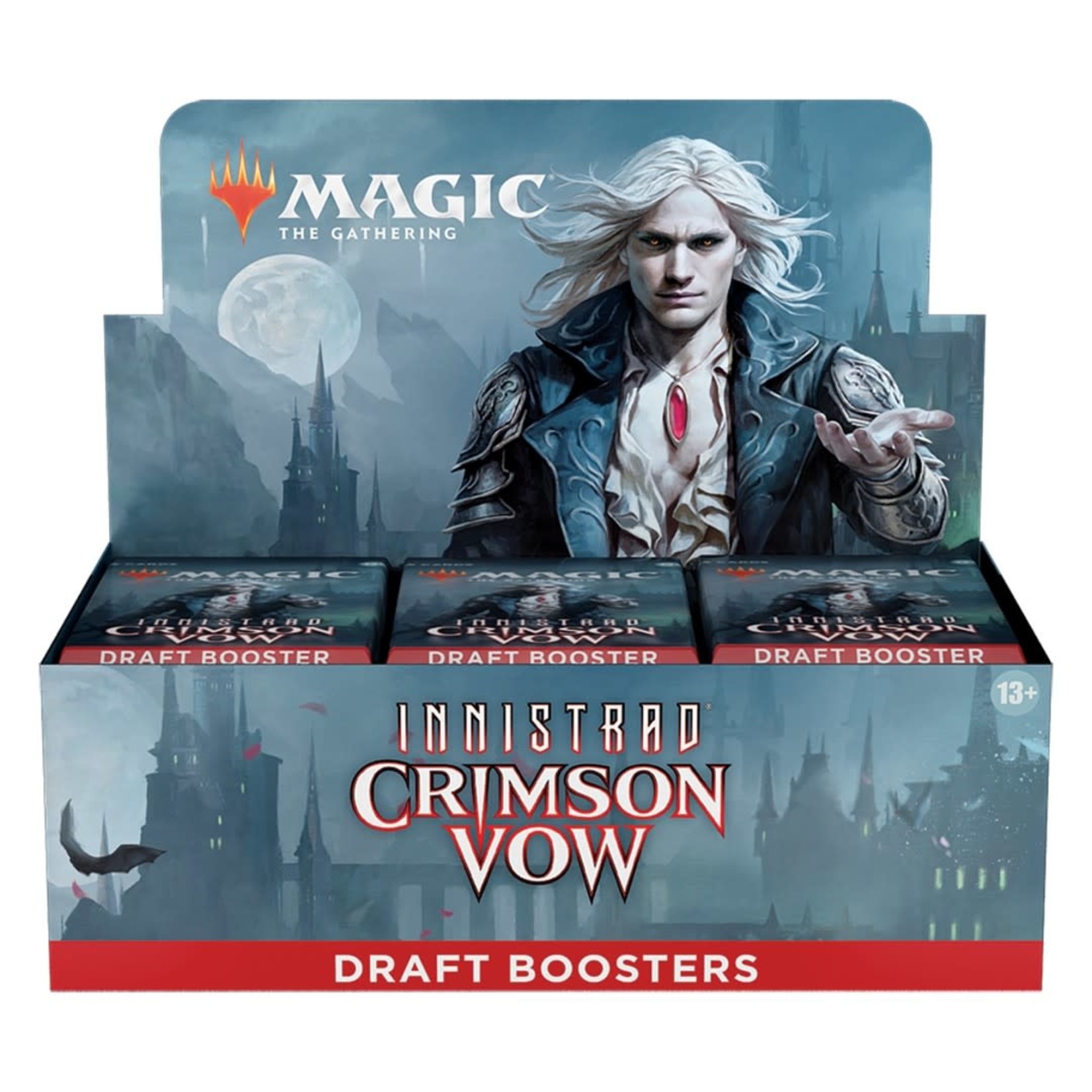 Wizards of the Coast Magic the Gathering Innistrad Crimson Vow VOW Draft Booster Box